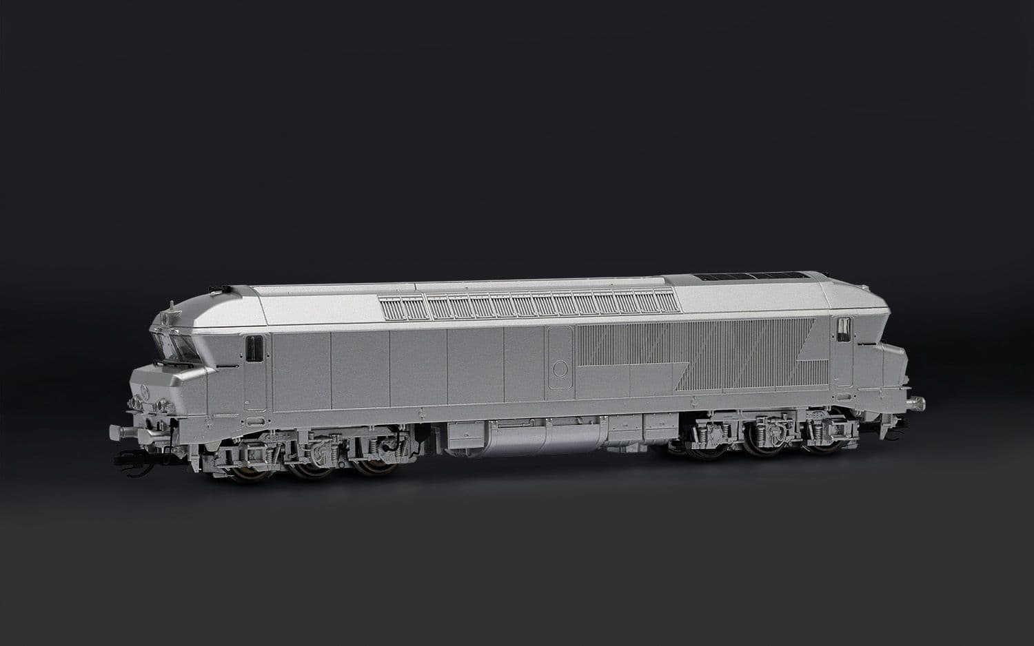 SNCF, locomotora diésel de 6 ejes CC 72034, décoracion original
