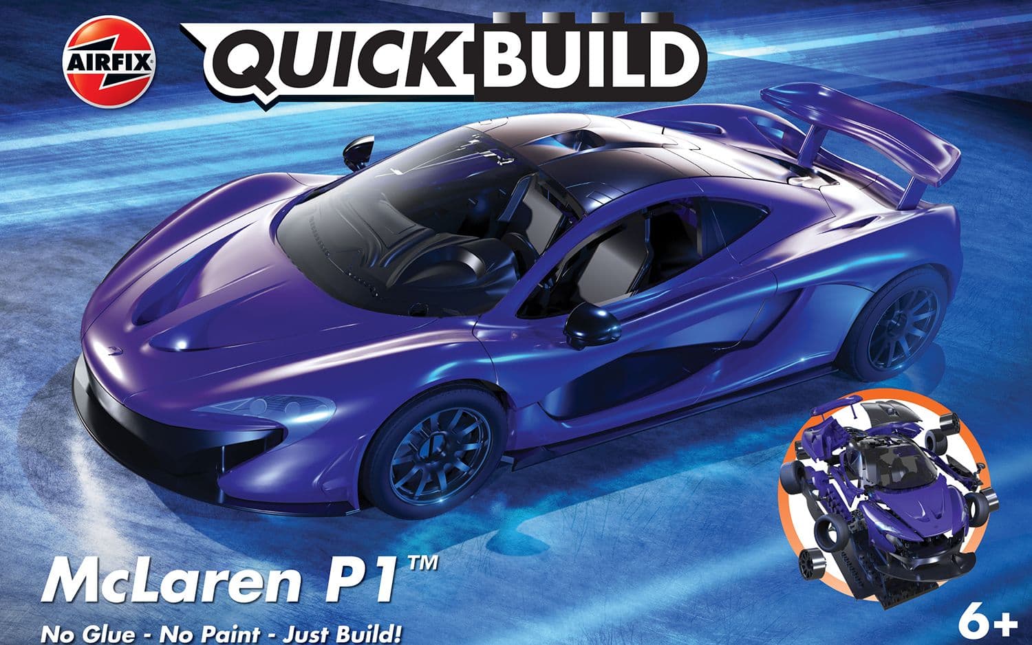 QUICKBUILD McLaren P1 - Purple