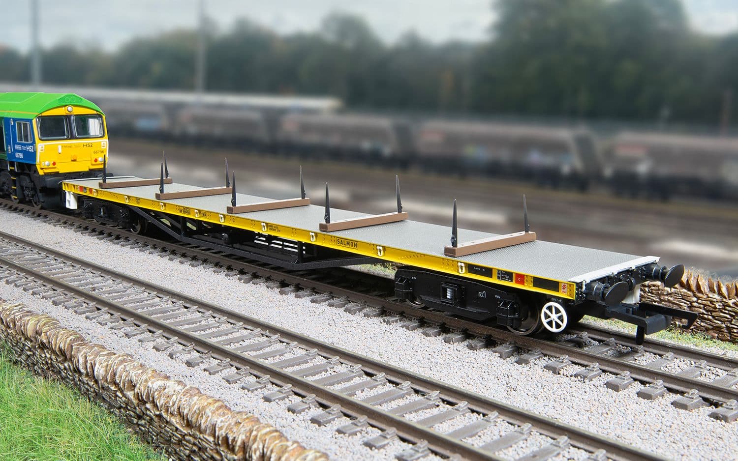 BR, YMA 'Salmon' Bogie Wagon - Era 8