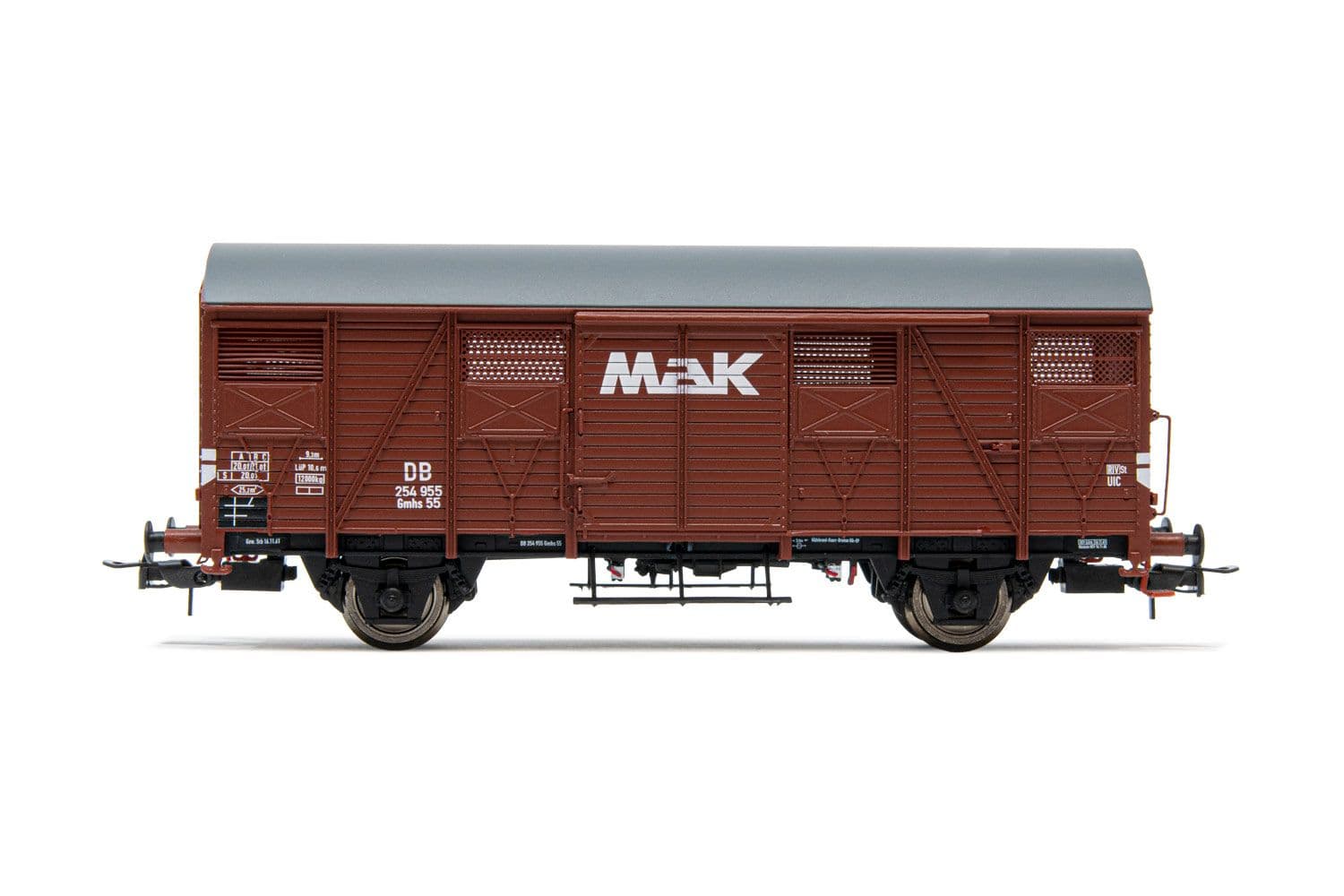 DB, 2-axle closed wagon Gmhs, "MAK", period III