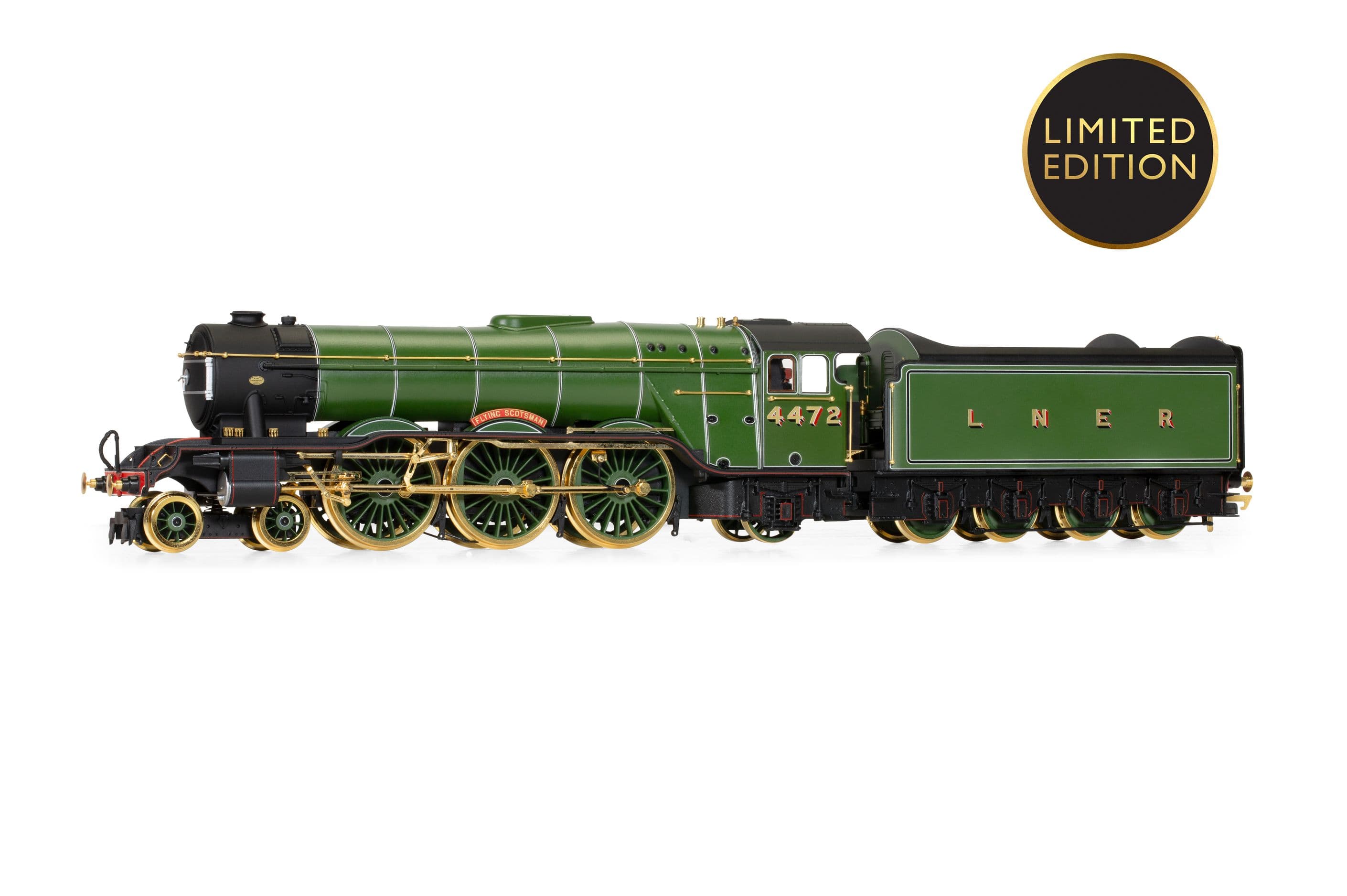 Hornby Dublo: LNER, A3 Class, 4-6-2, 4472 1963 Alan Pegler - Era 5 - Gold Plated &amp; Limited Edition