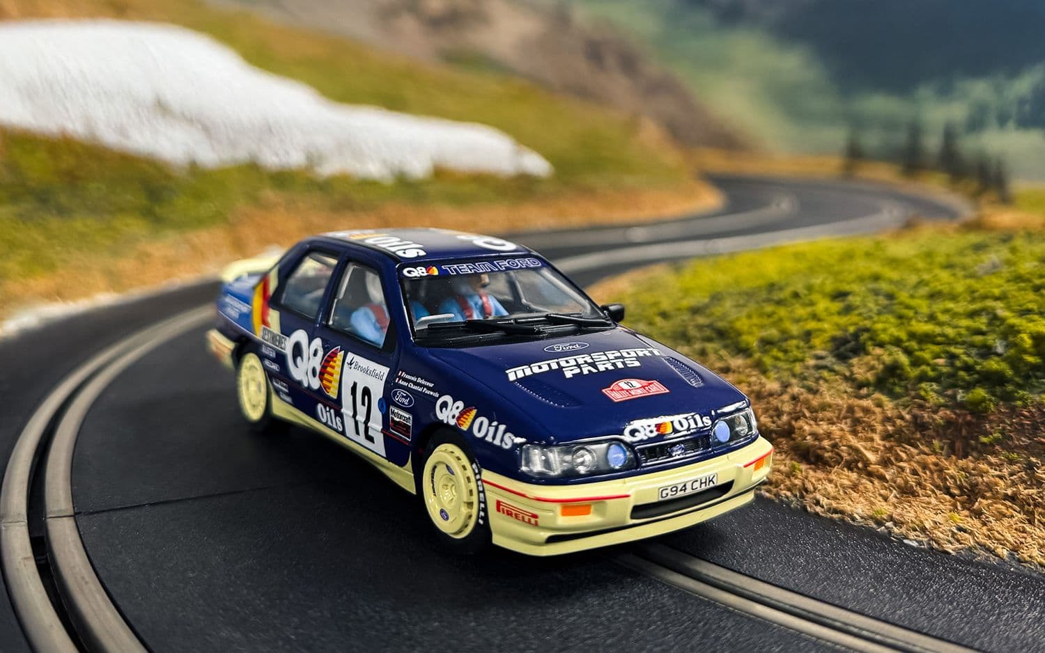 Ford Sierra Sapphire Cosworth - 1991 Monte Carlo Rally - Francois Delecour
