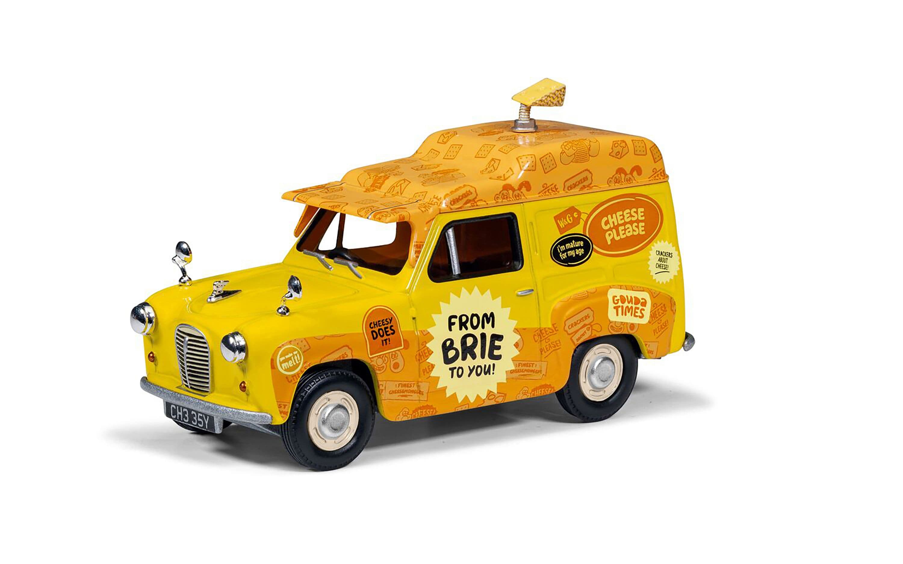 Wallace &amp; Gromit Austin A35 Van - Cheese Please! Delivery Van