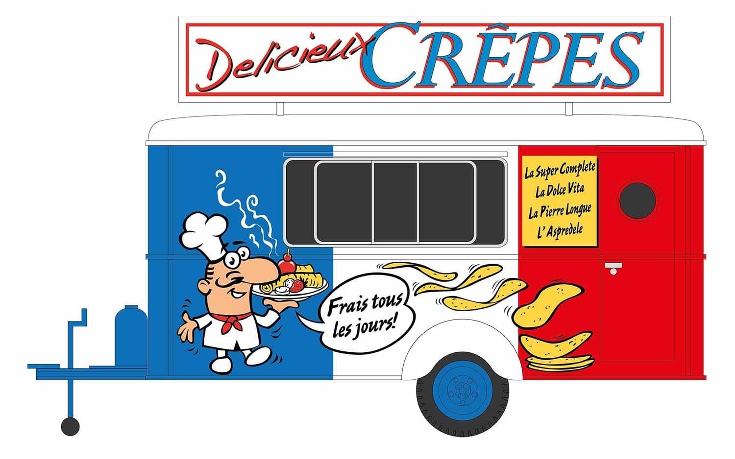 Crepes Trailer