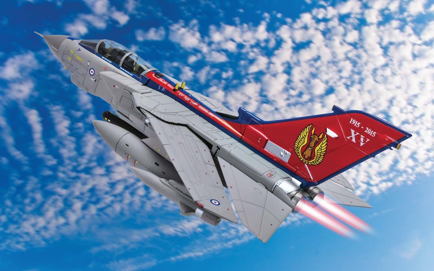 Panavia Tornado GR4 ZA461 15XV R Squadron Centenary Scheme 2015