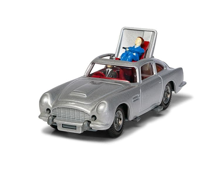 Corgi Toys 261 - Original James Bond Aston Martin DB5 (Reissue, Silver)