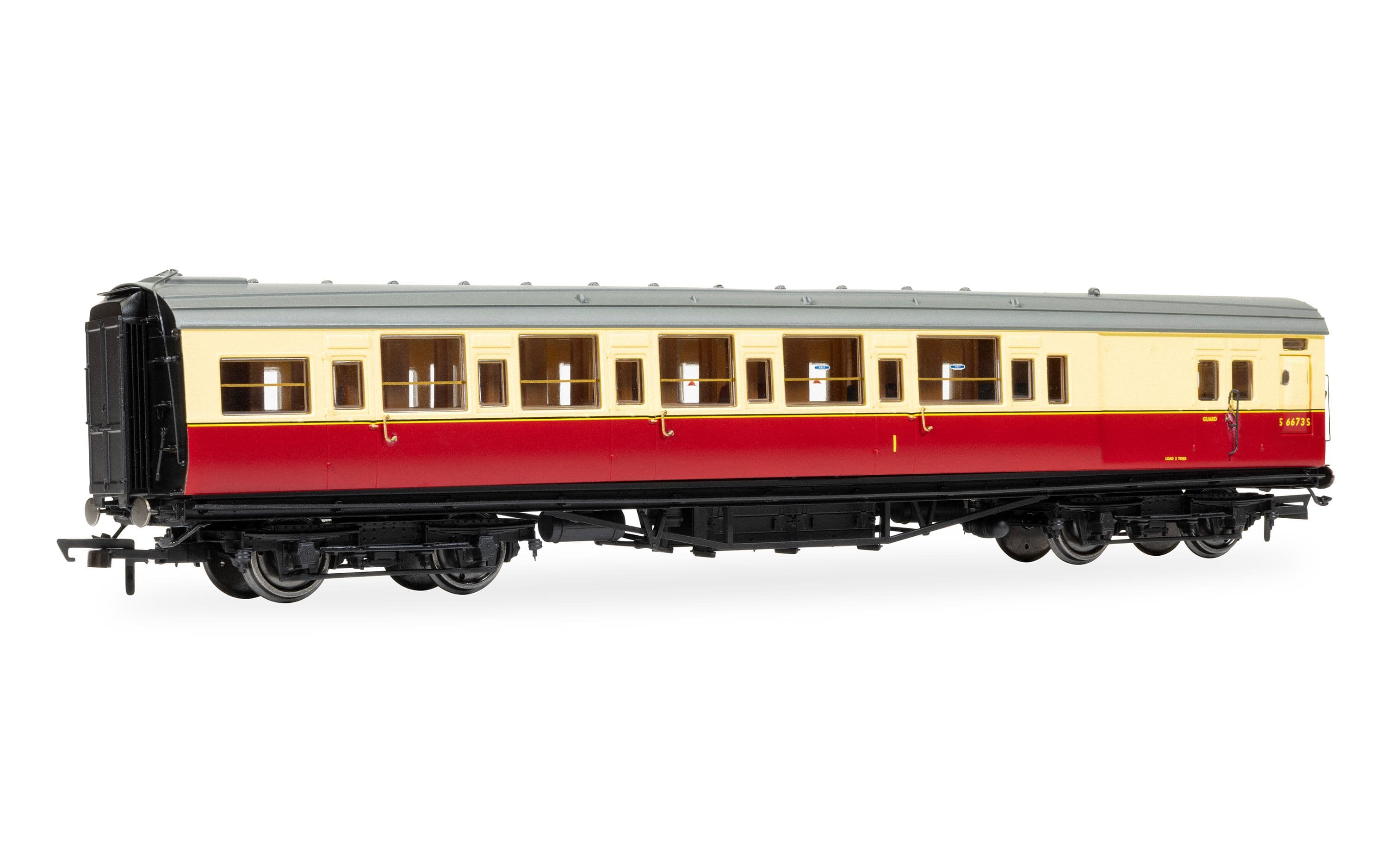 BR - Maunsell - S6673 - Brake Composite Coach