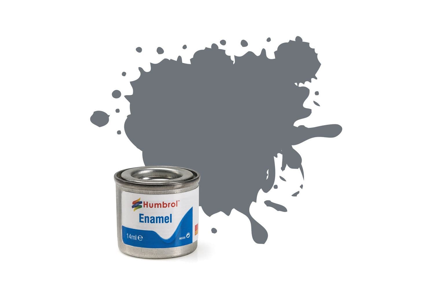 Enamel Paint: 164 - Dark Sea Grey - Satin - (14ml)
