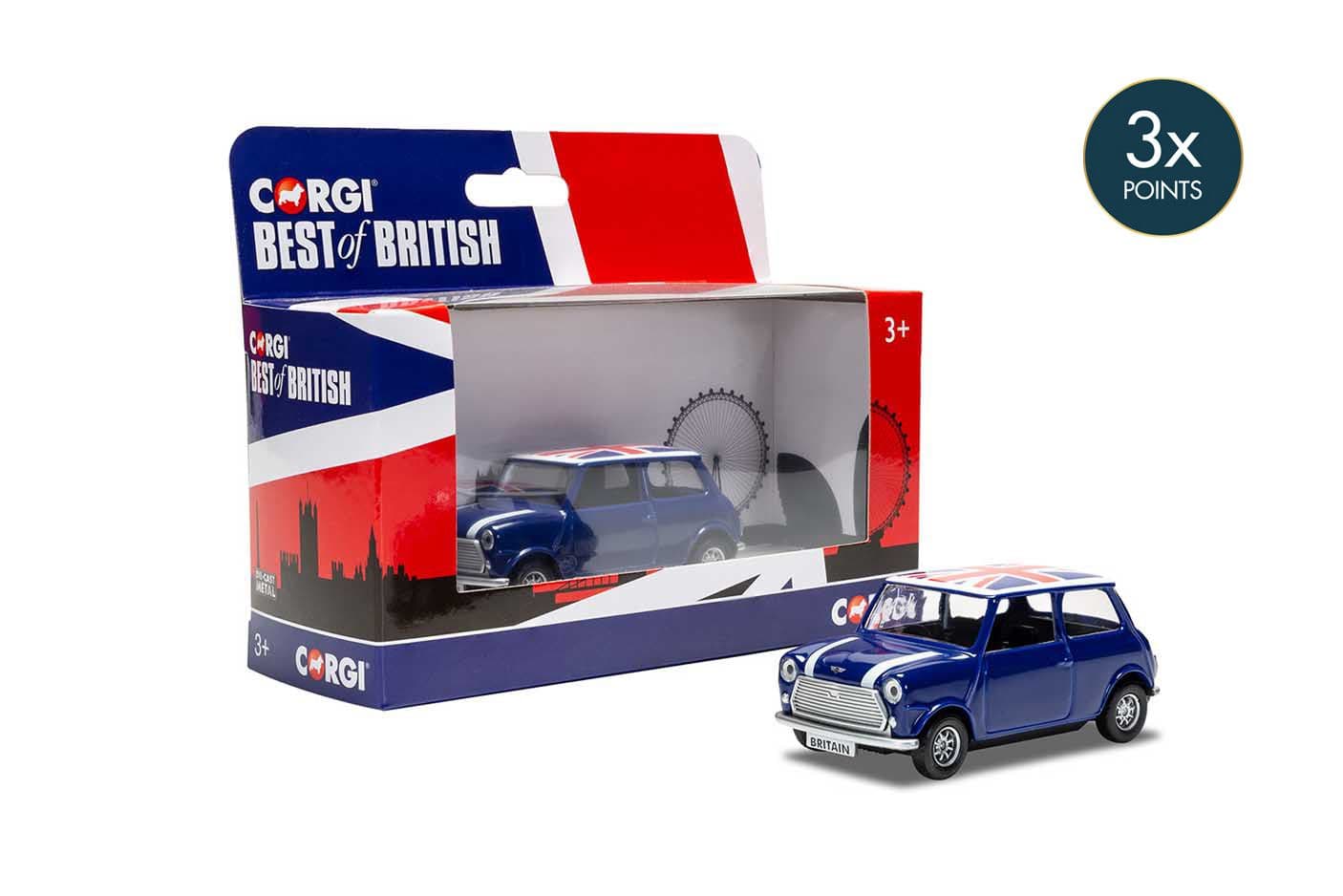 Best of British Classic Mini Blue