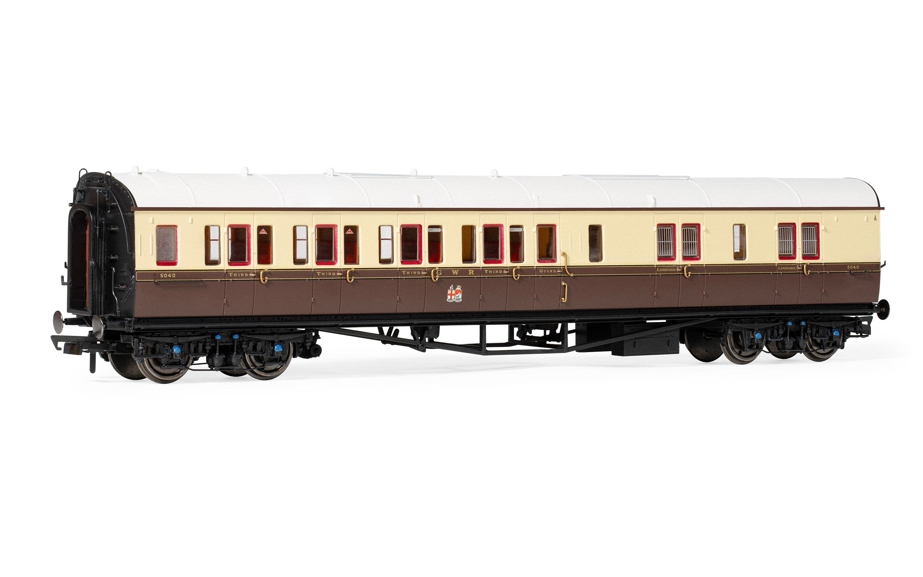 GWR - Collett Corridor Brake Third Class LH - 5040 - Coach