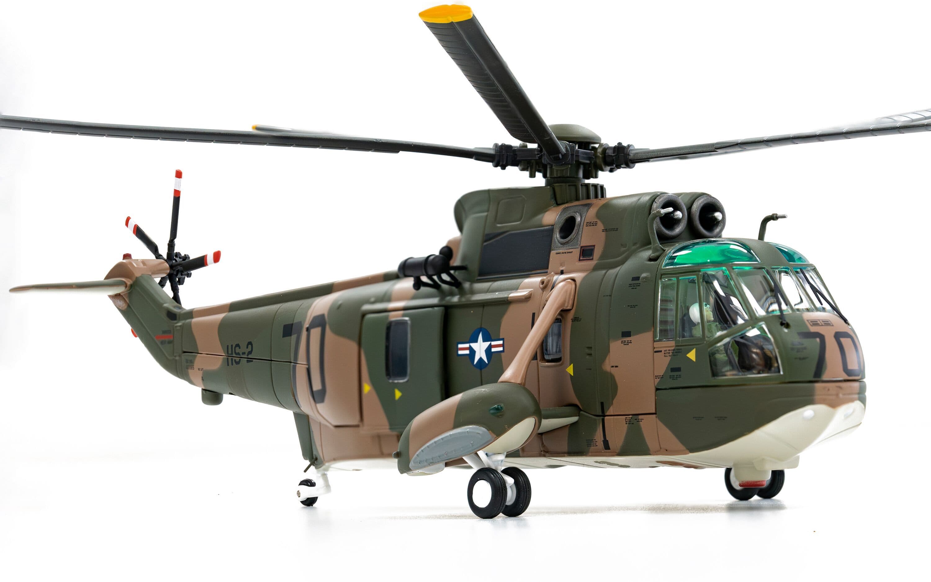 Sikorsky SH-3A Sea King - HS-2 Golden Falcons - USS Hornet