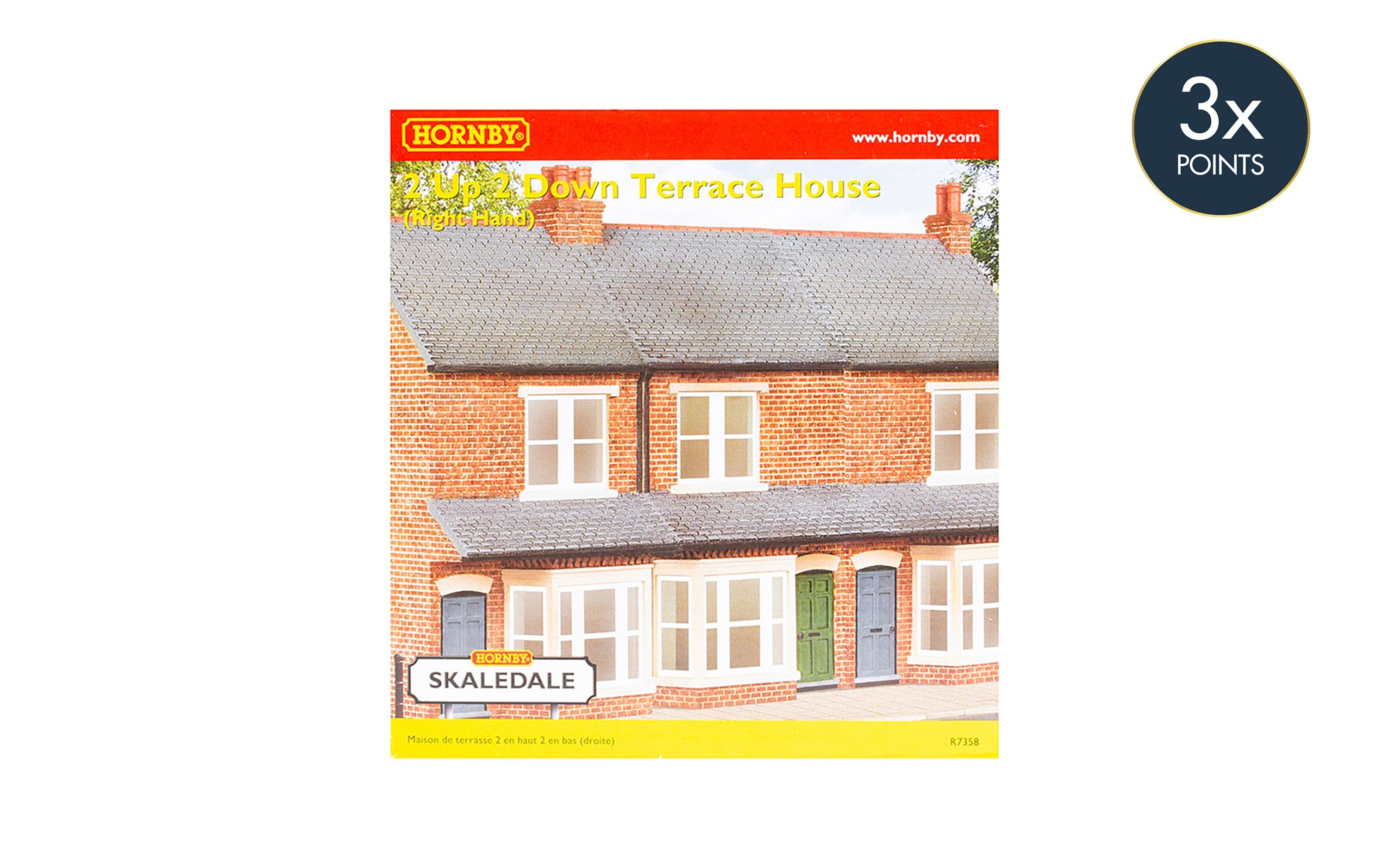 Right Hand 2 Up/2 Down Terraced House