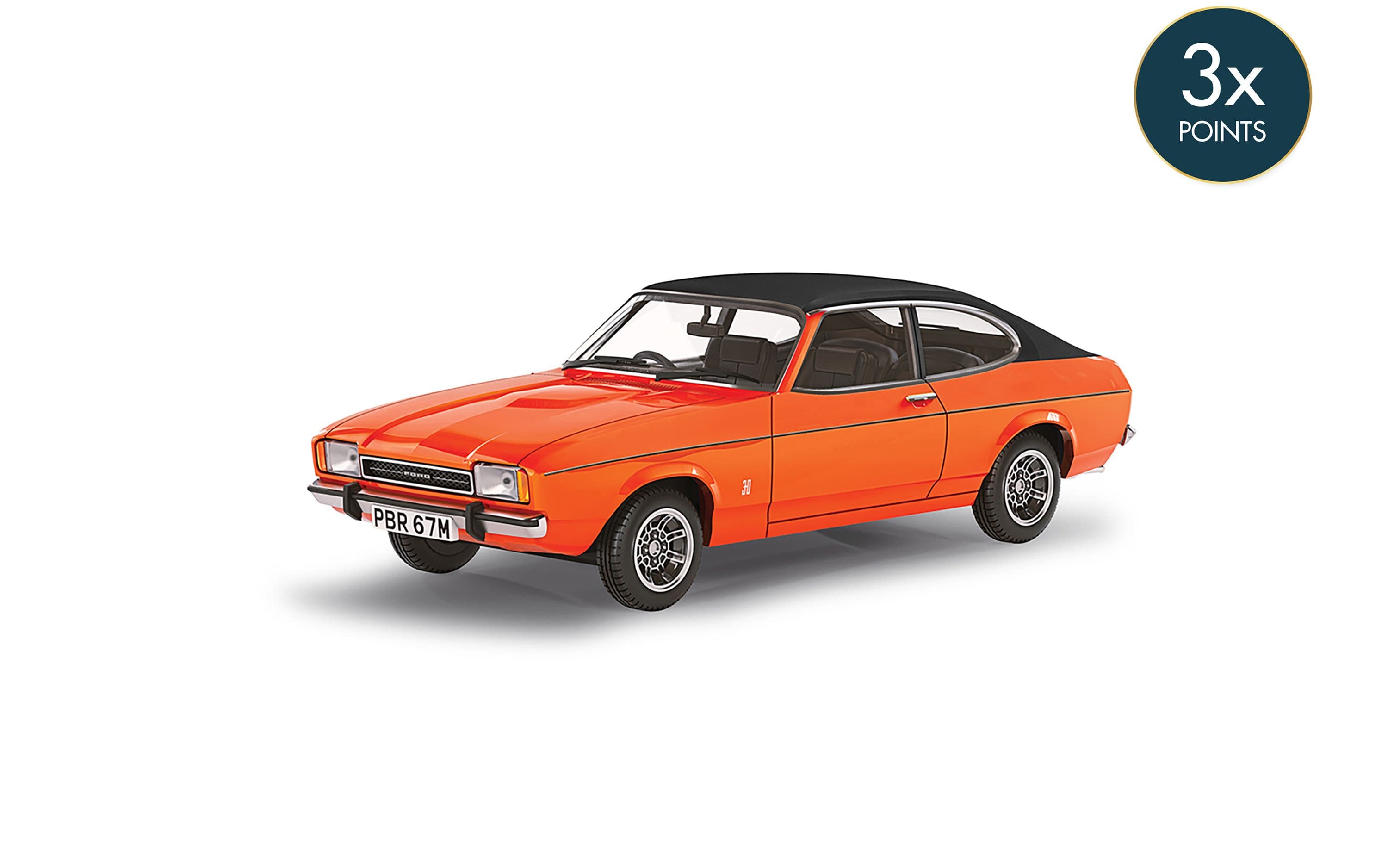 Ford Capri Mk2 3-litre Ghia Automatic, Sebring Red