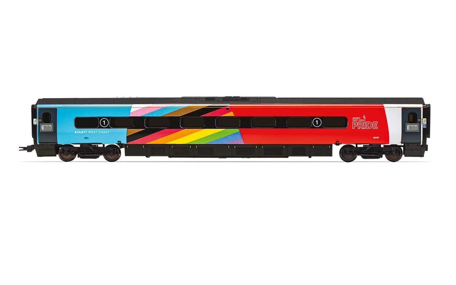 Avanti West Coast, Pendolino Motor First (MF), Pride Livery - Era 11