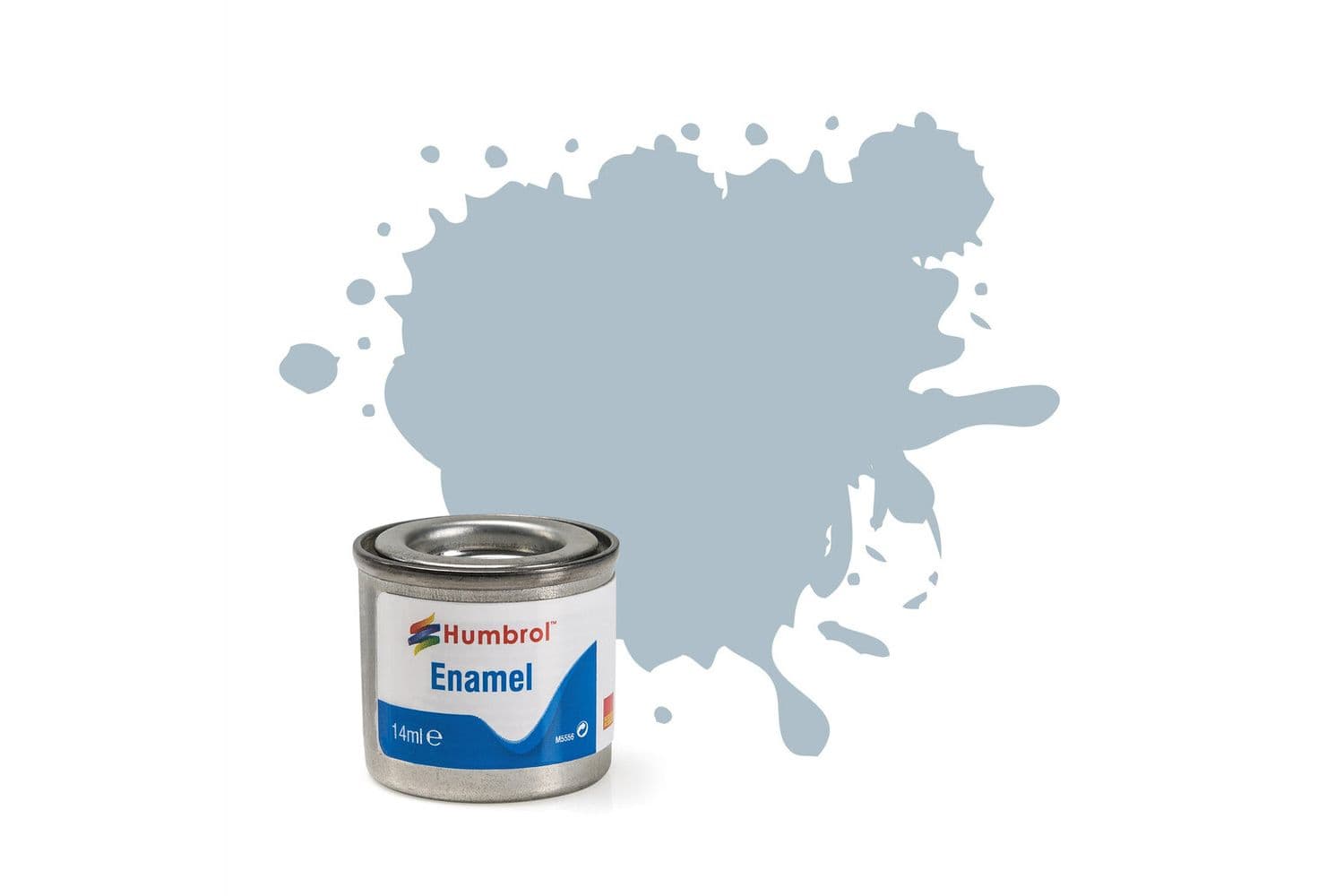 Enamel Paint: 127 - US Ghost Grey - Satin - (14ml)
