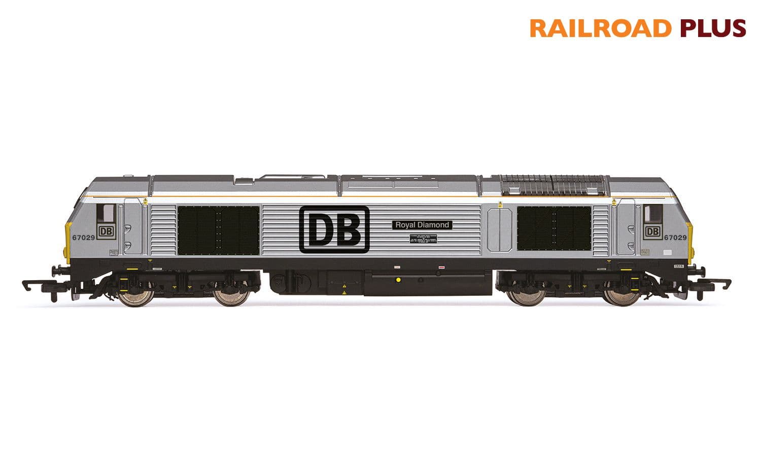 RailRoad Plus DB, Class 67, Bo-Bo, 67029 'Royal Diamond' - Era 10