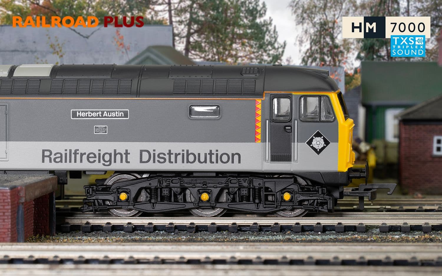 RailRoad Plus BR Railfreight, Class 47, Co-Co, 47188 - Era 8 (Sound Fitted)