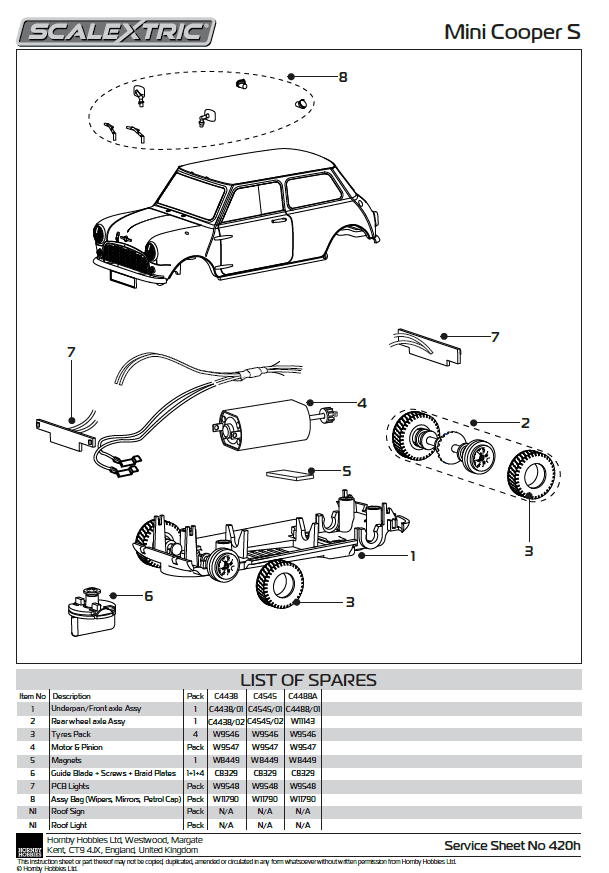 1965 Monte Carlo Rally Mini - Triple Car Pack