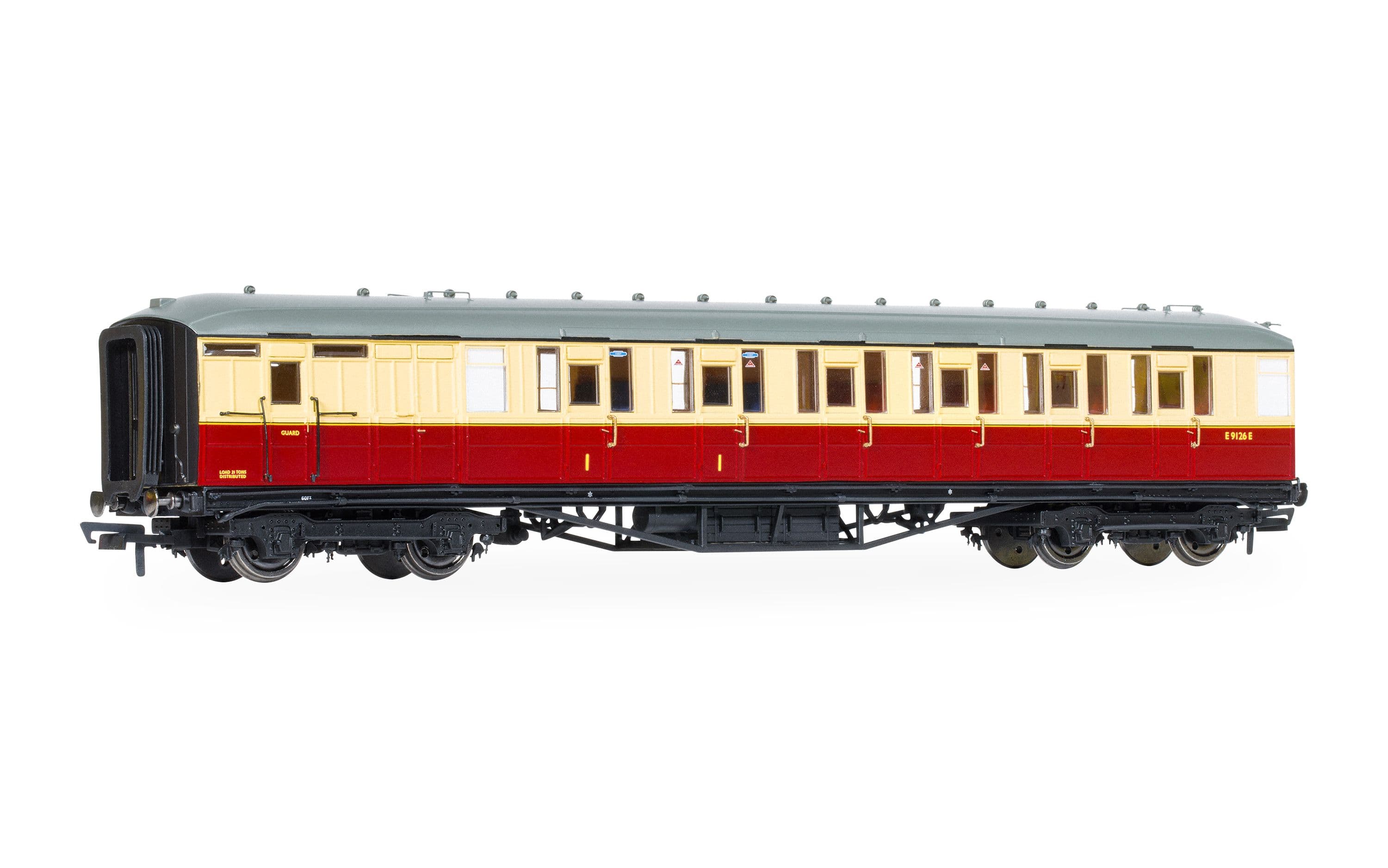 BR - Gresley Corridor - E9126E - Composite Brake - Coach