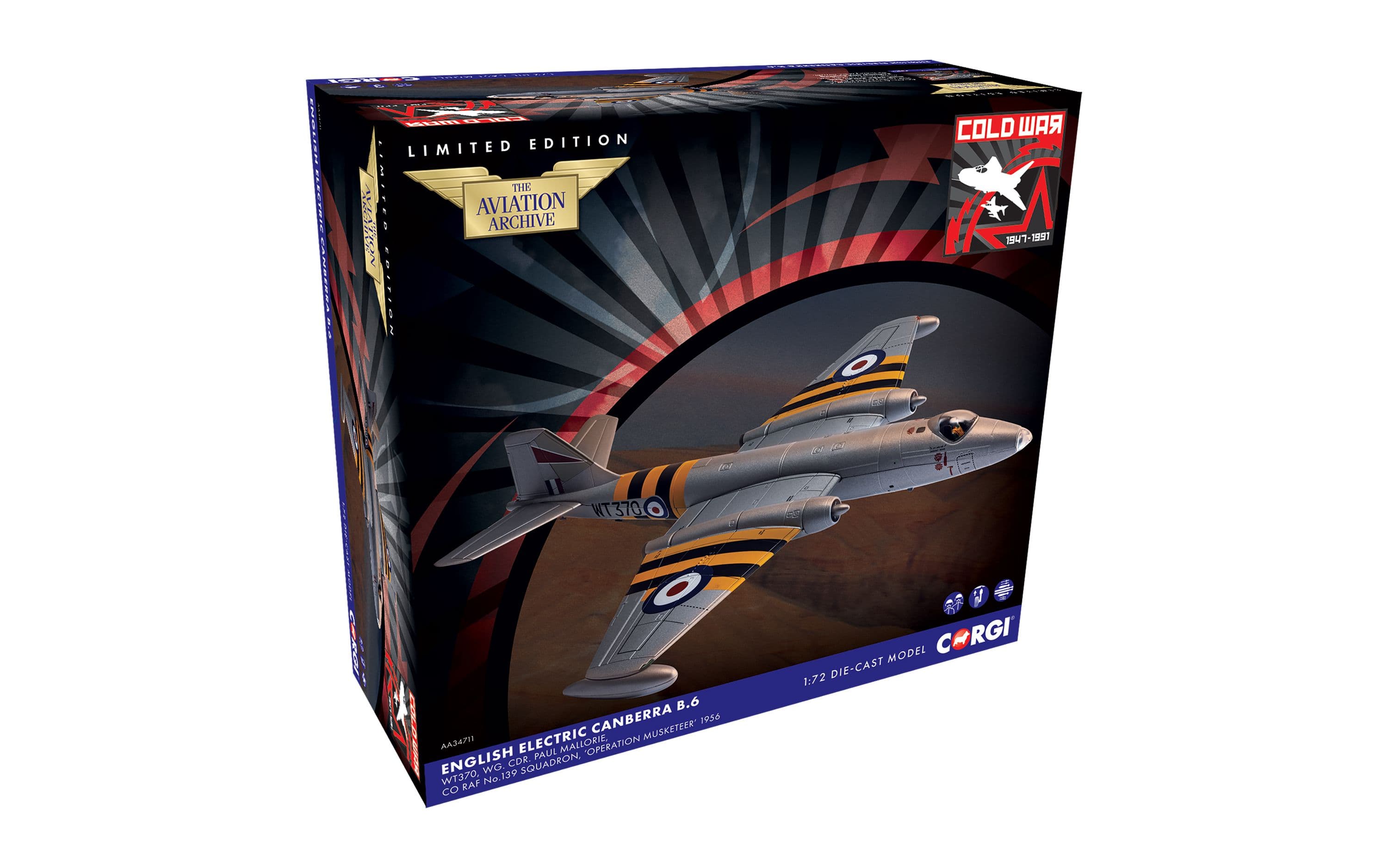 English Electric Canberra B.6 WT370, Wg. Cdr. Paul Mallorie