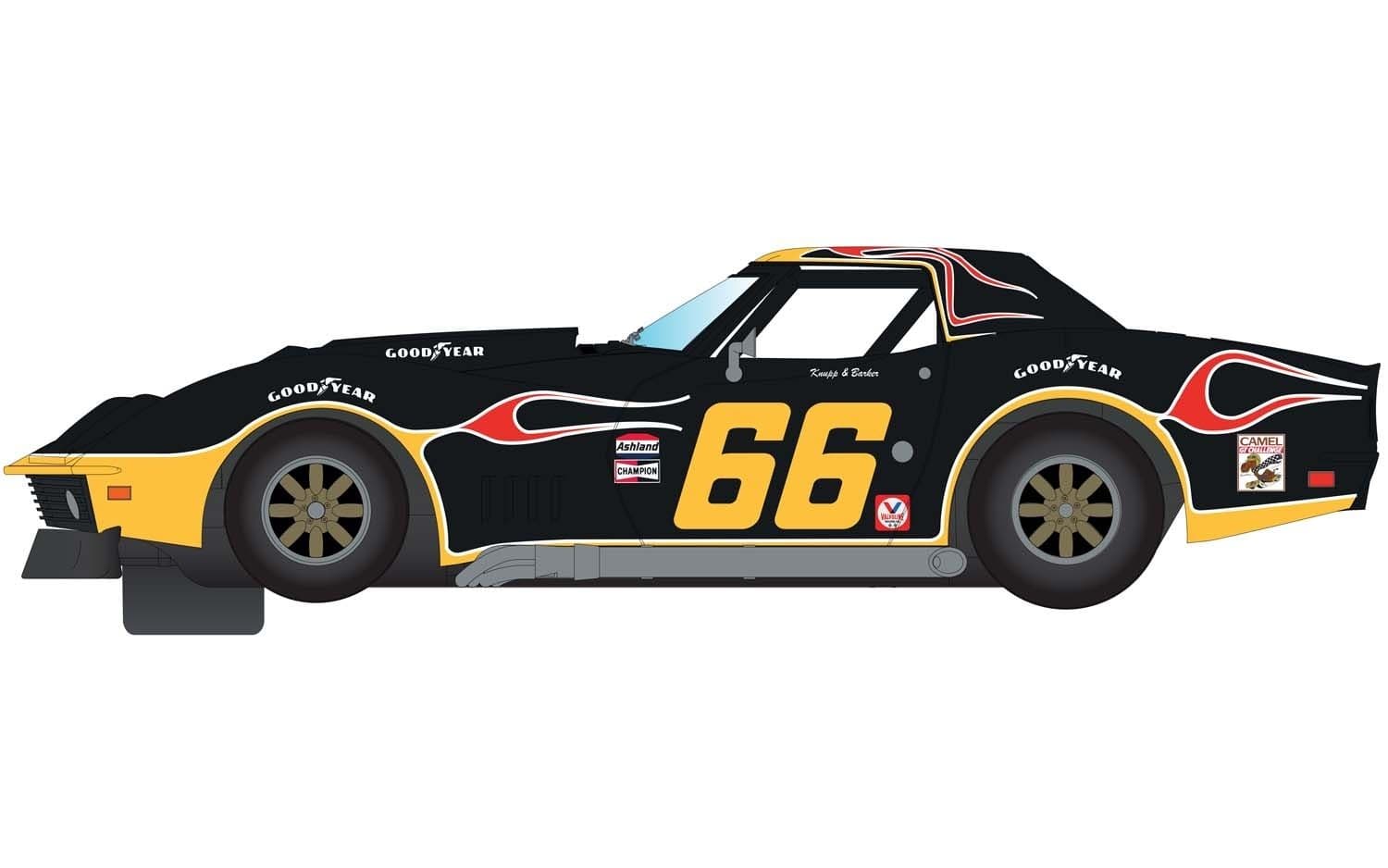 Chevrolet Corvette - No. 66 'Flames'