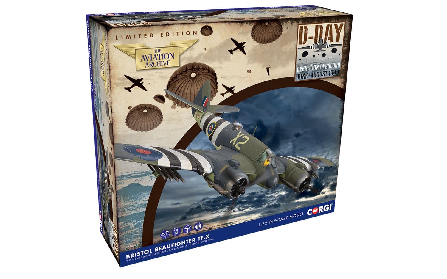 Bristol Beaufighter TF.X ‘X2’ - RAF No. 455 Sqn