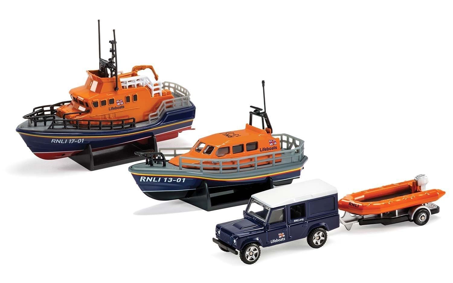 RNLI Gift Set - Shannon Lifeboat- Severn Lifeboat and Flood Rescue Team