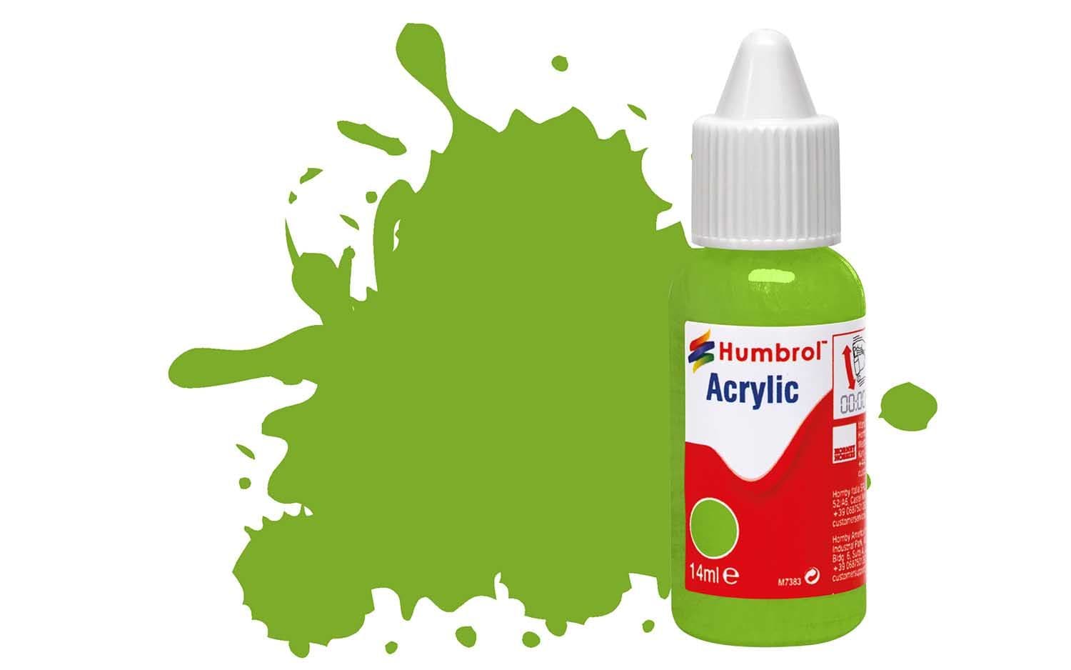 Acrylic Paint: 38 - Lime - Gloss - (14ml)