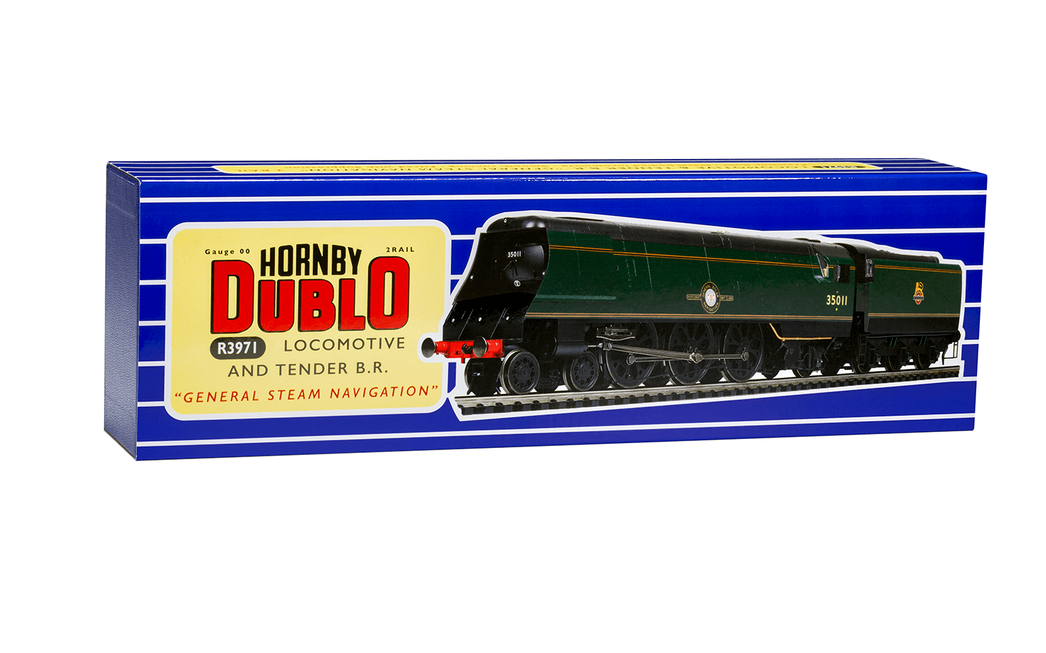 Hornby Dublo: BR, Merchant Navy Class, 4-6-2, 35011 'General Steam Navigation' - Era 4