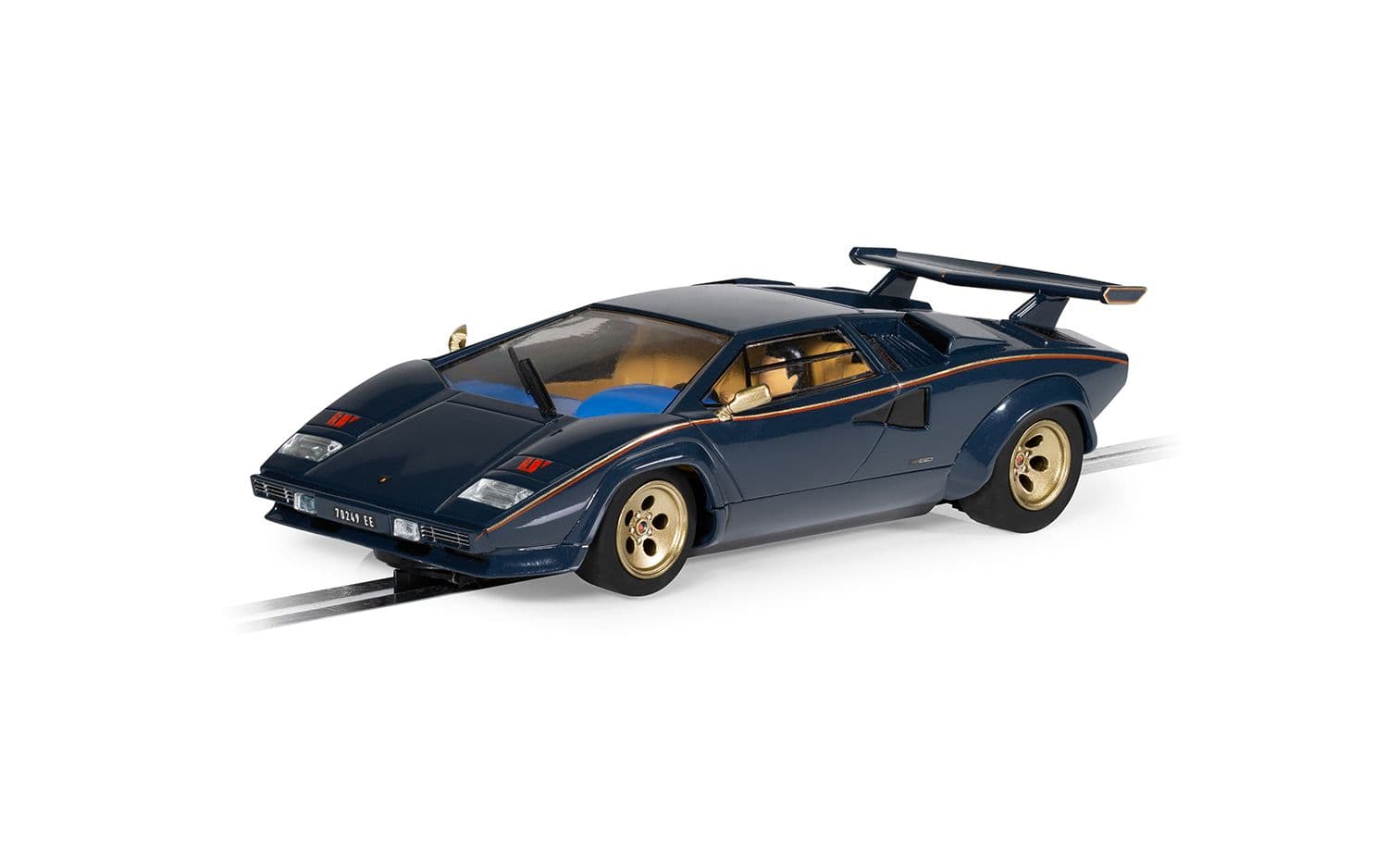 Lamborghini Countach - Blue + Gold