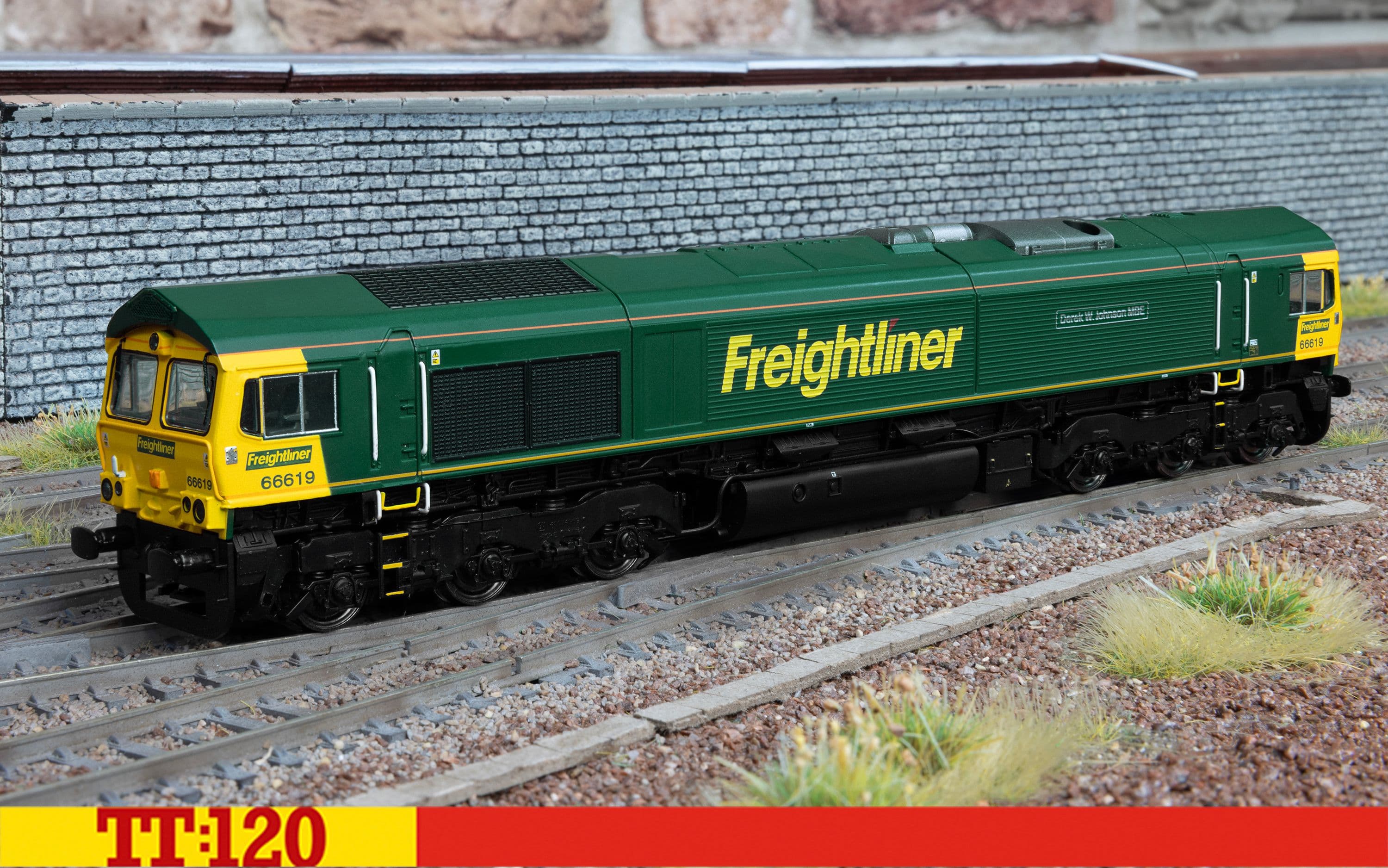 Freightliner - Klasse 66 - 66619 'Derek W Johnson MBE'
