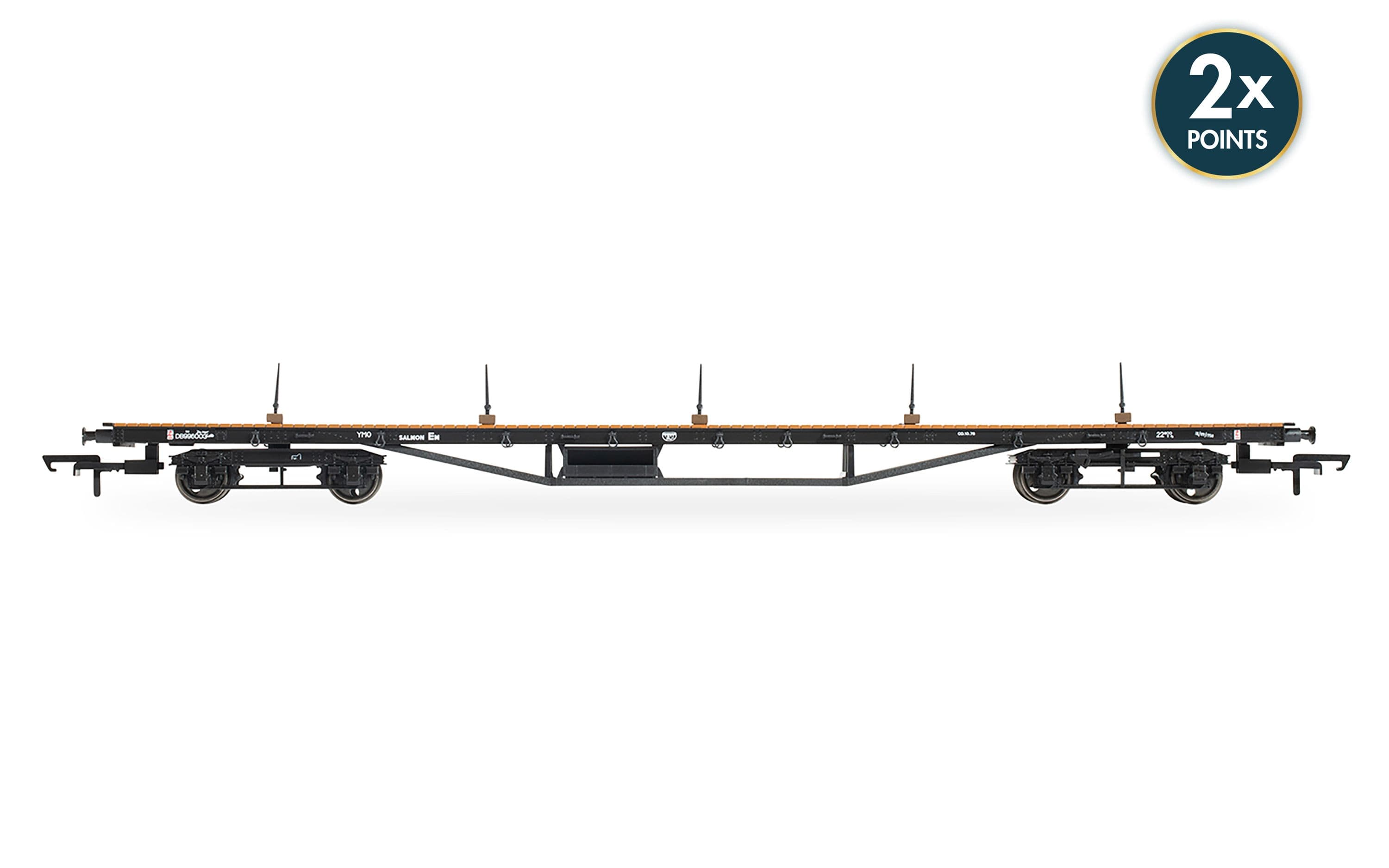BR - YMO 'Salmon' Bogie Wagon