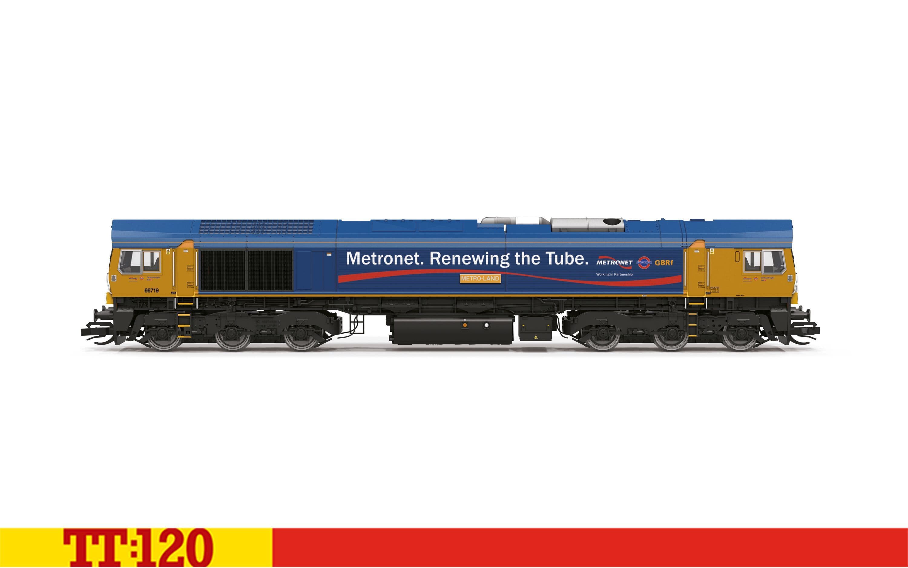 GBRf - Class 66 - 66719 'Metro-Land'