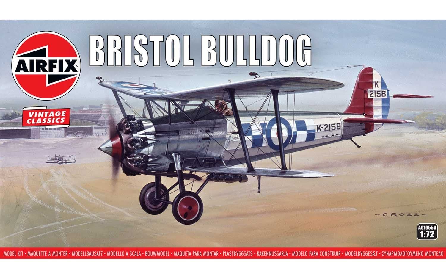 A01055V Airfix | Bristol Bulldog - Plastic model kit