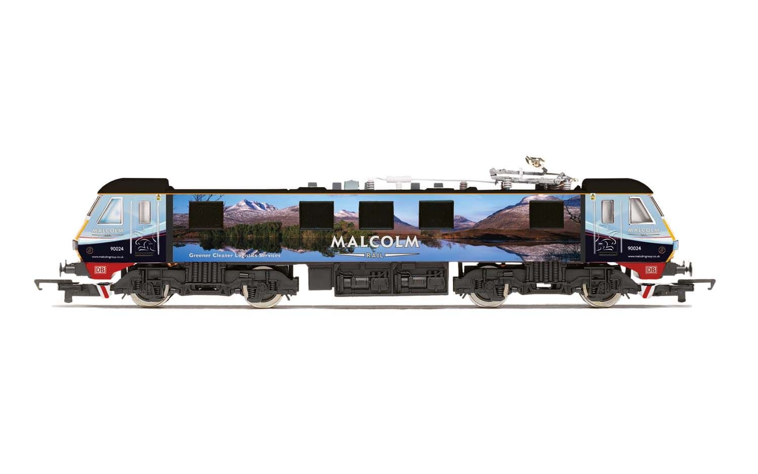 Malcolm Rail, Class 90, Bo-Bo, 90024 - Era 11