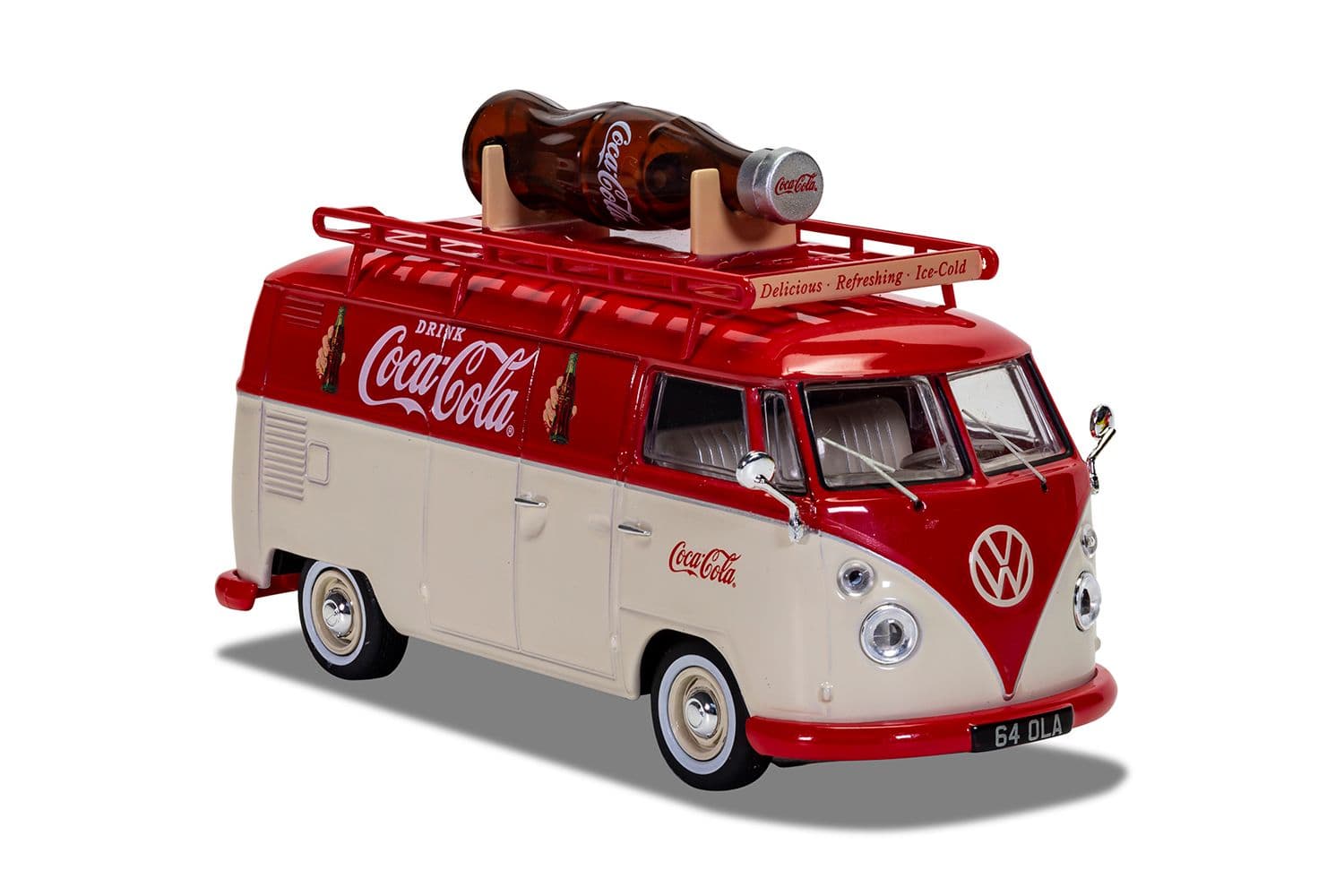 Coca-Cola Volkswagen Campervan Type 2 (T1) Split Screen - Giant Coke Bottle