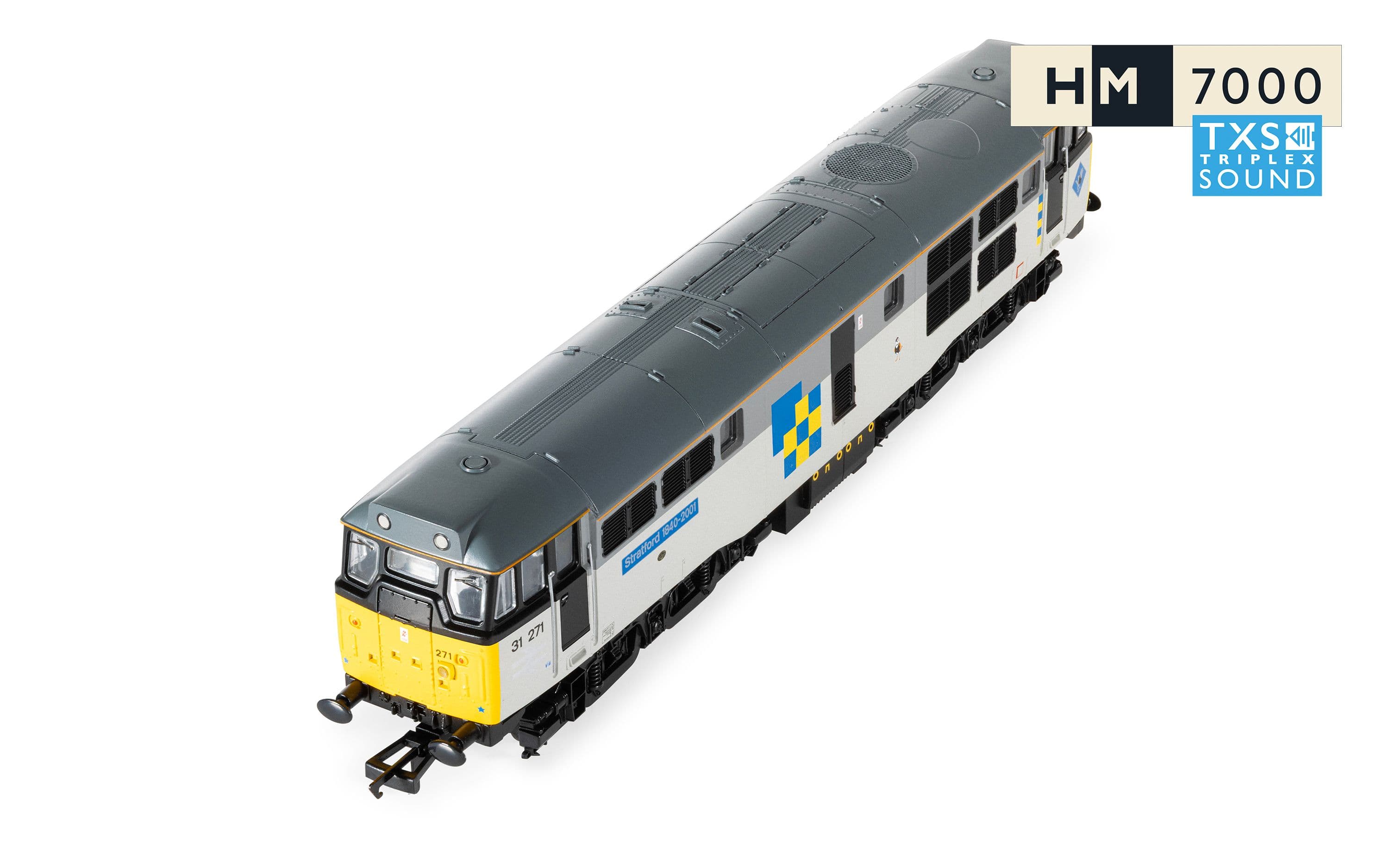 RailRoad - TLF Construction - Class 31 - 31271 'Stratford' (DCC Sound Fitted)