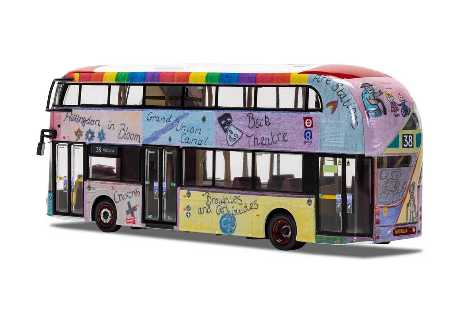 Wrightbus New Routemaster Arriva London LTZ 1230 Route 38 Victoria Sehba Basras Our Hillingdon