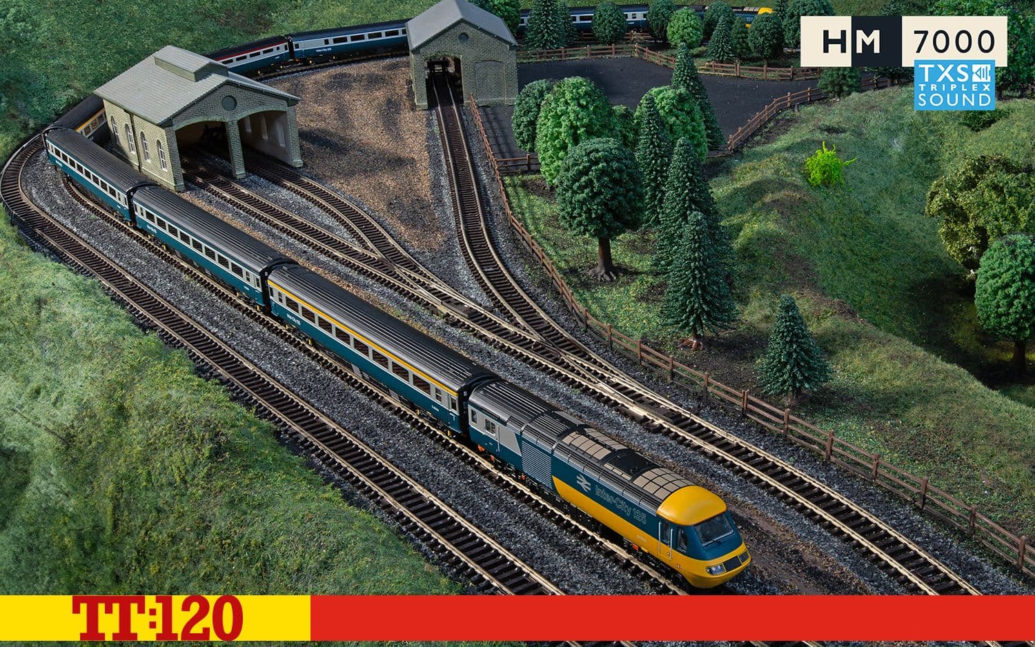 BR, Class 43 HST Train Pack - Era 7 (Sound Fitted)