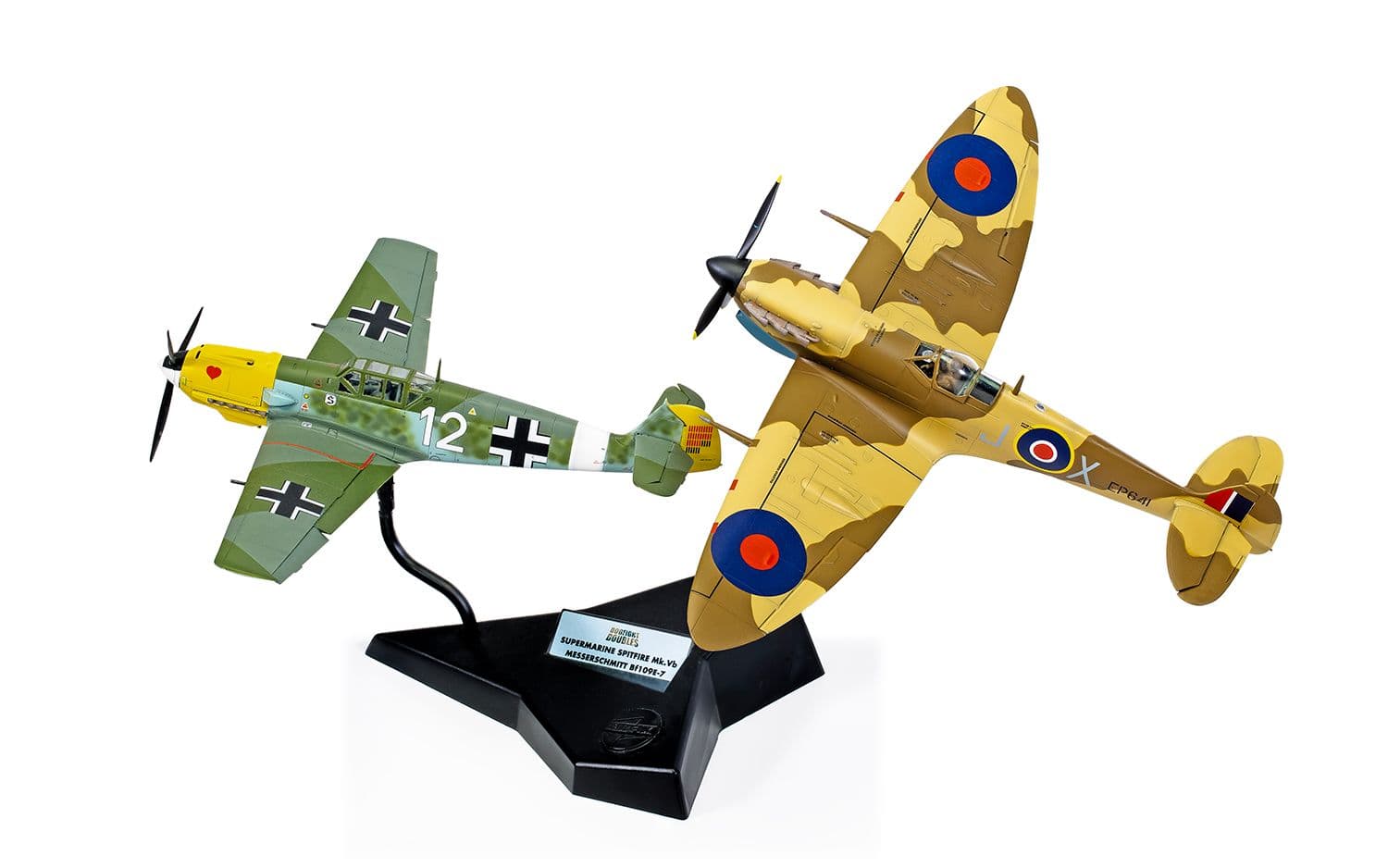 Supermarine Spitfire Mk.Vb Messerschmitt Bf109E Dogfight Double Gift Set