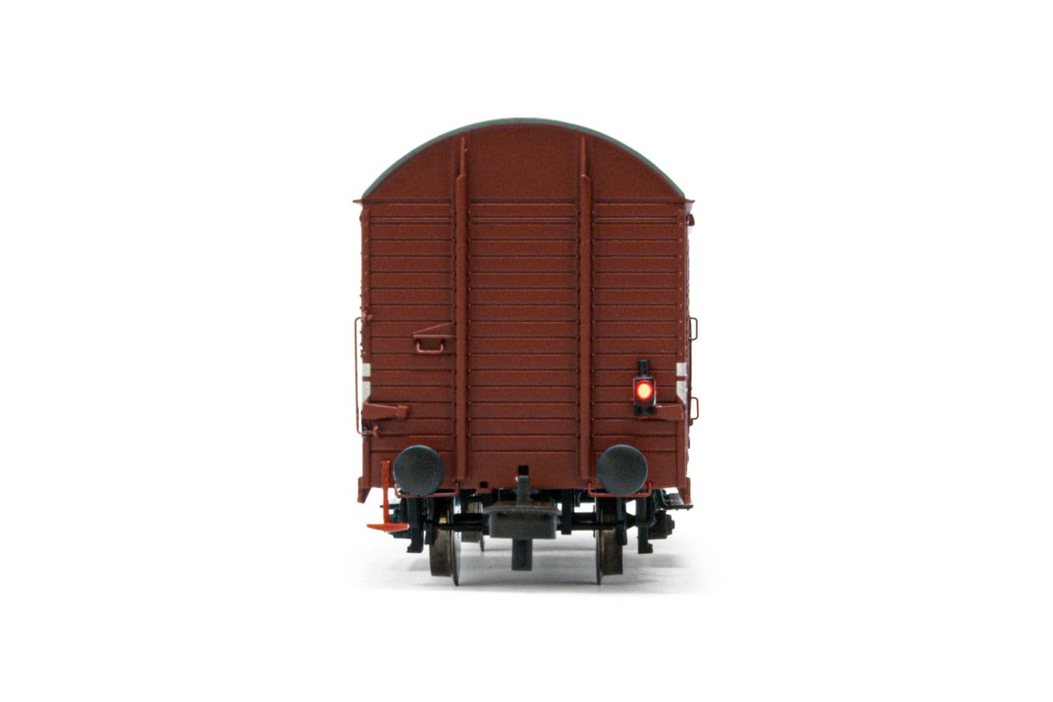 DB, 2-axle closed wagon Gmhs 55 with rear light, period III