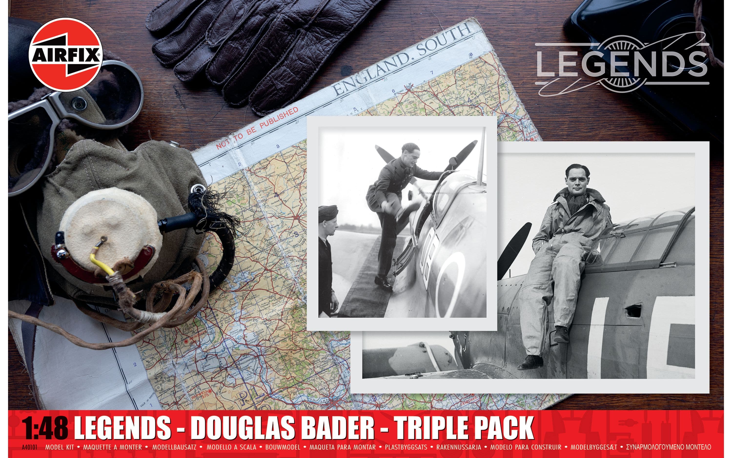 Legends - Douglas Bader - Triple Pack