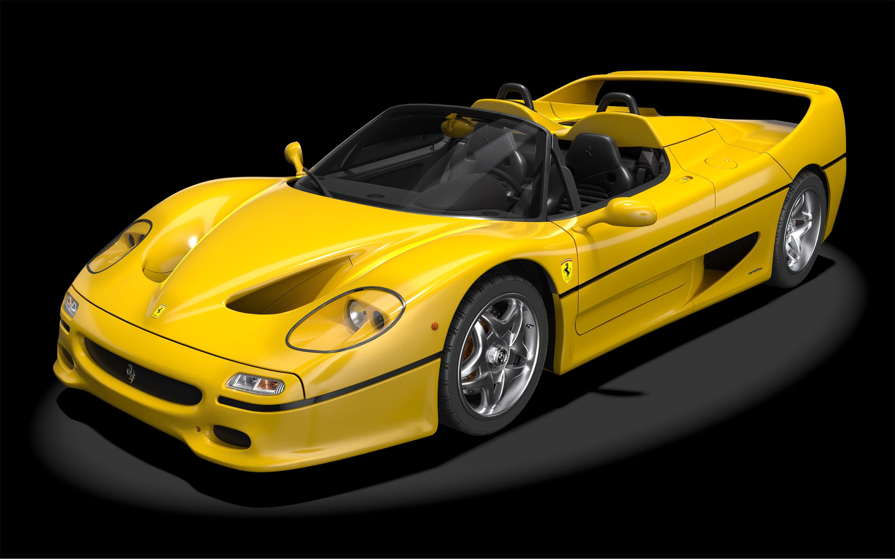 Ferrari F50 - Giallo Modena - 1:8 Scale Kit