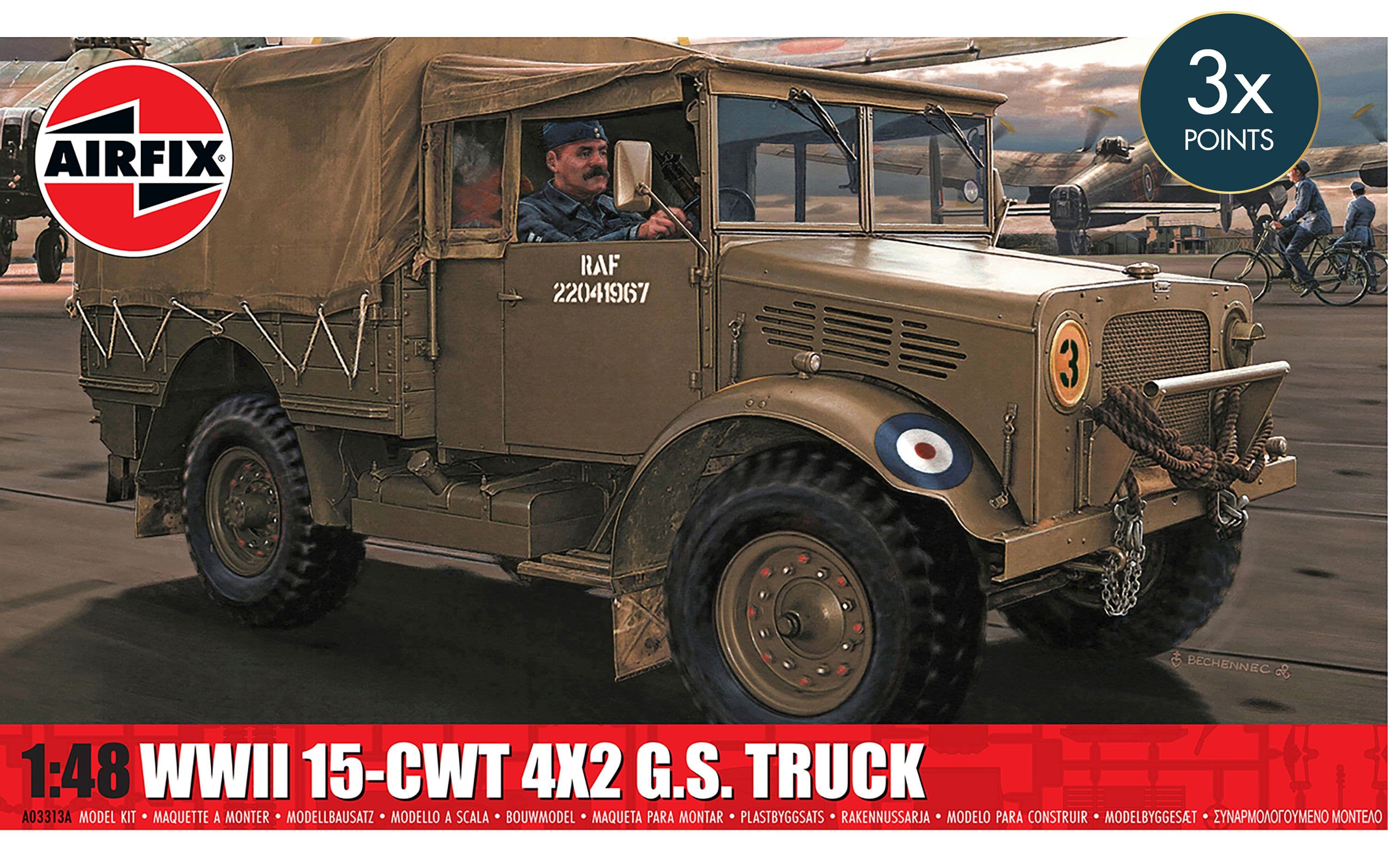 WWII 15-cwt 4 x 2 G.S. Truck