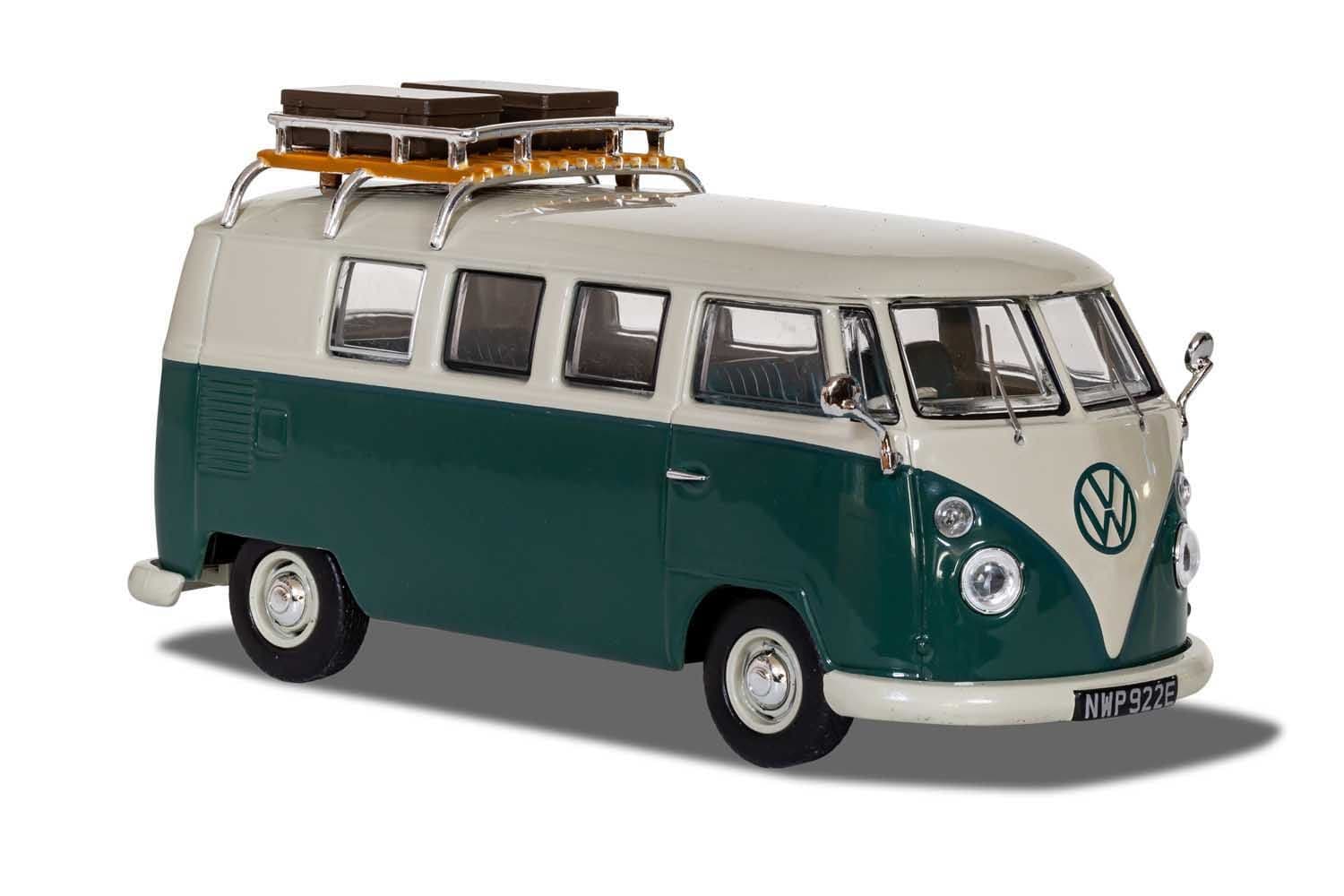 Volkswagen Devon Caravette Type 2 1500 SP, Pearl White and Velvet Green