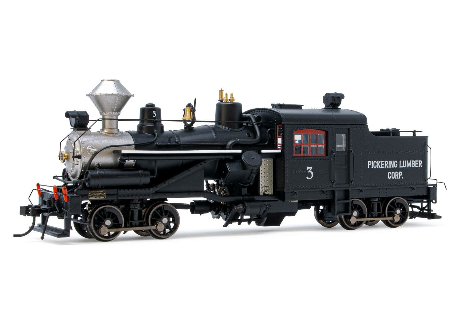Heisler Steam locomotive, 2-Truck model, "Pickering Lumber Corp. #3", period III, with DCC-sounddecoder