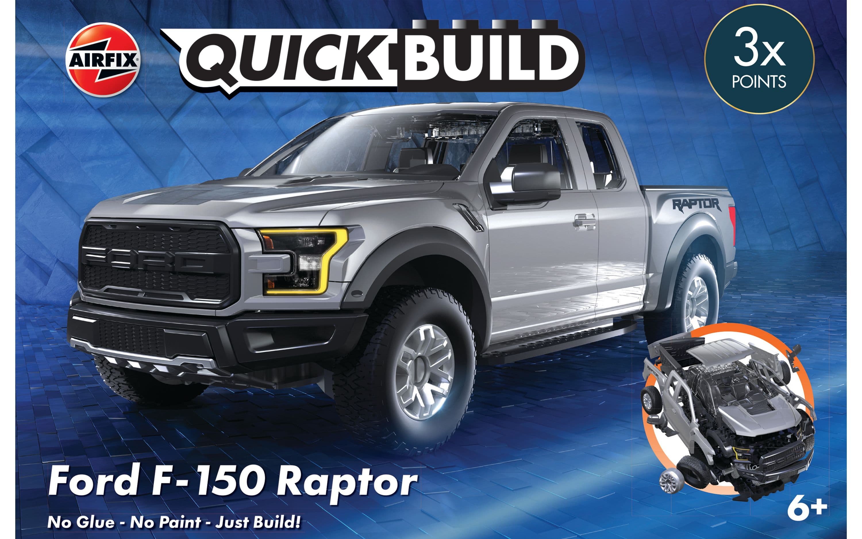 QUICKBUILD Ford F-150 Raptor - Grey