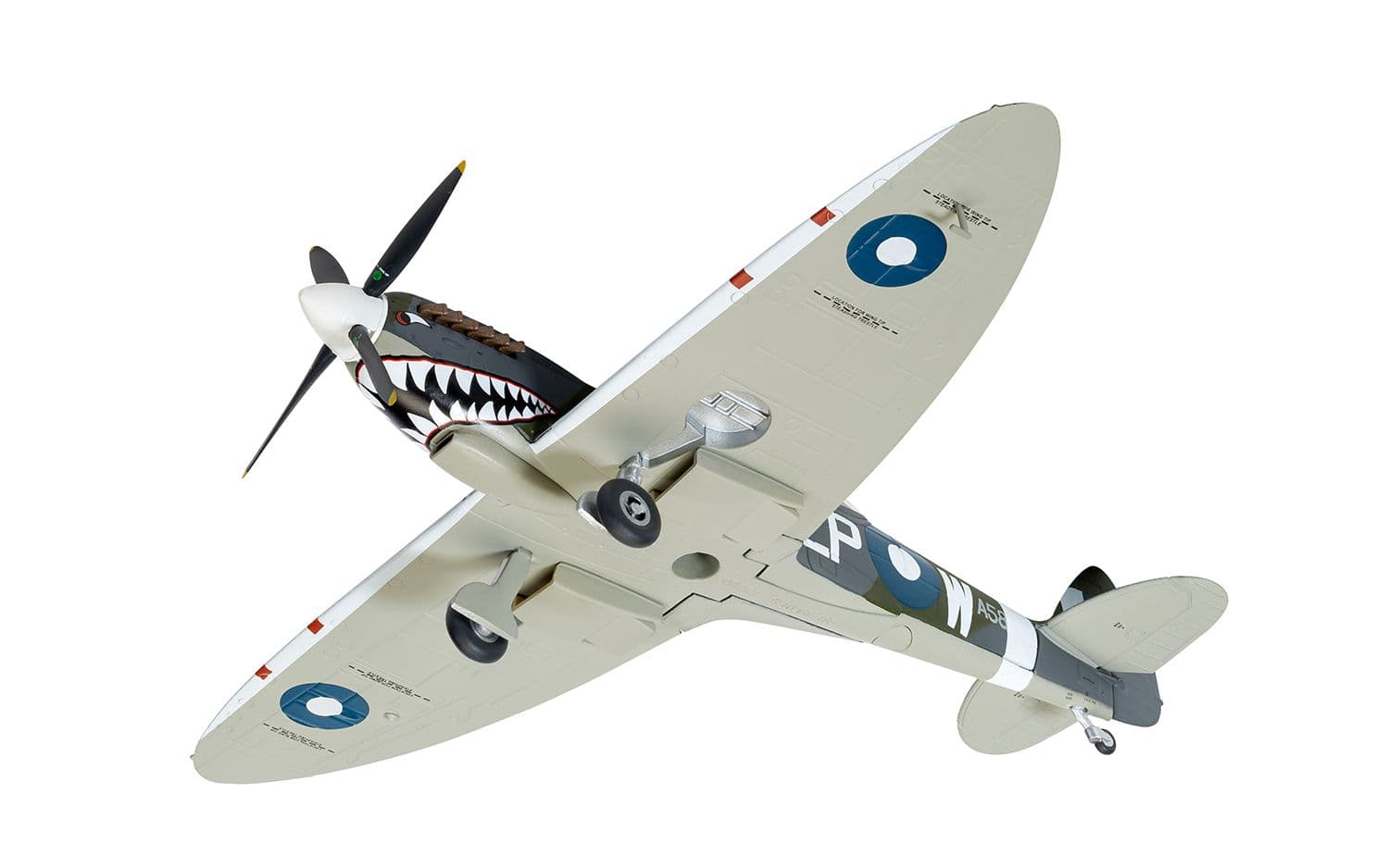 Supermarine Spitfire T.9 ‘Grey Nurse’ - TE308 - Biggin Hill Heritage Hangar.