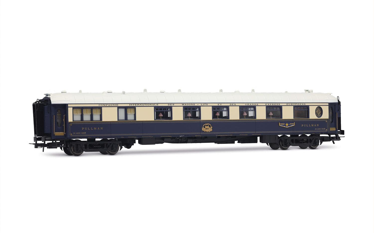 CIWL, coffret de 3 voitures « Etoile du Nord », set 2/2 (1 x DD3, 1 x VPC Flèche d'Or and 1 x VP Étoile du Nord), ép. II