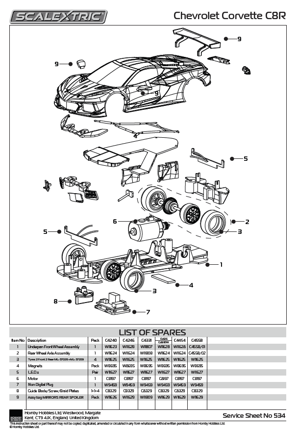 Chevrolet Corvette C8R - 24hrs Daytona 2020 - Fassler Gavin &amp; Milner